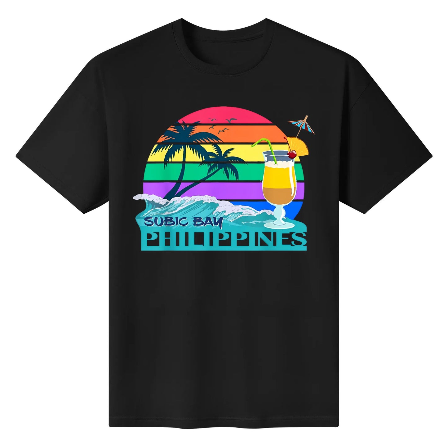 Philippines Subic Bay Palms Palawan Cebu Bohol Gift Souvenir T-Shirt