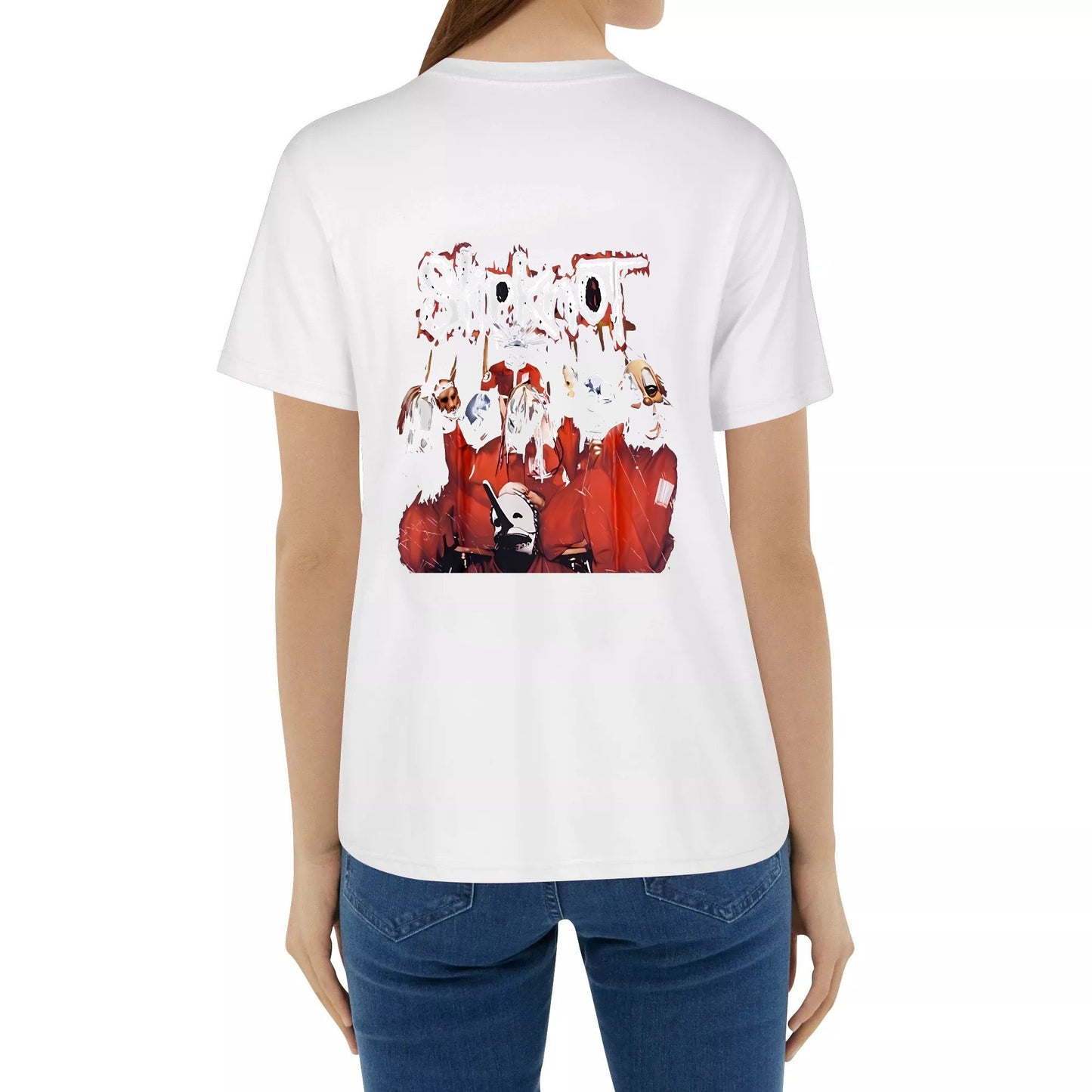 Rock Band Slipknot Black T Shirt