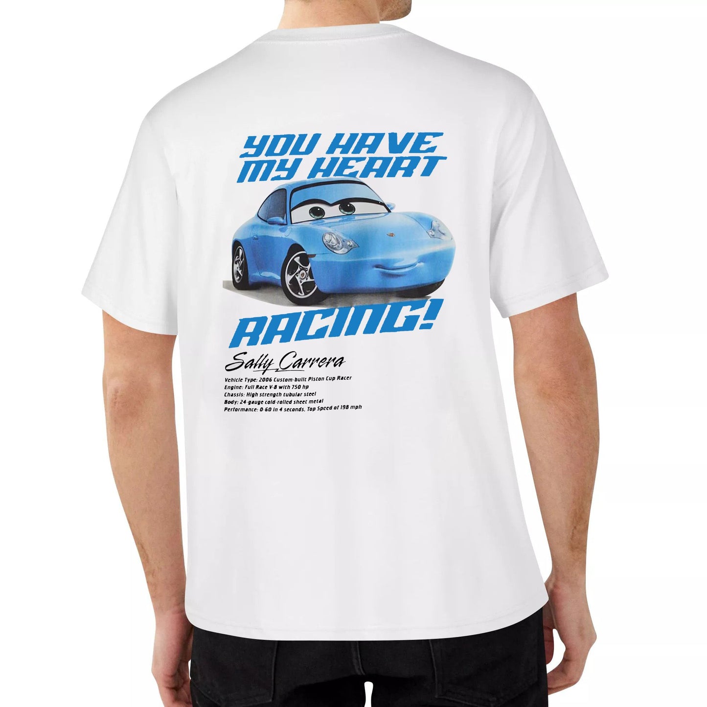 Cars Lightning MCQUEEN SHIRT GRAPHIC TEE OVERSIZE SHIRT couple t-shirts family wear