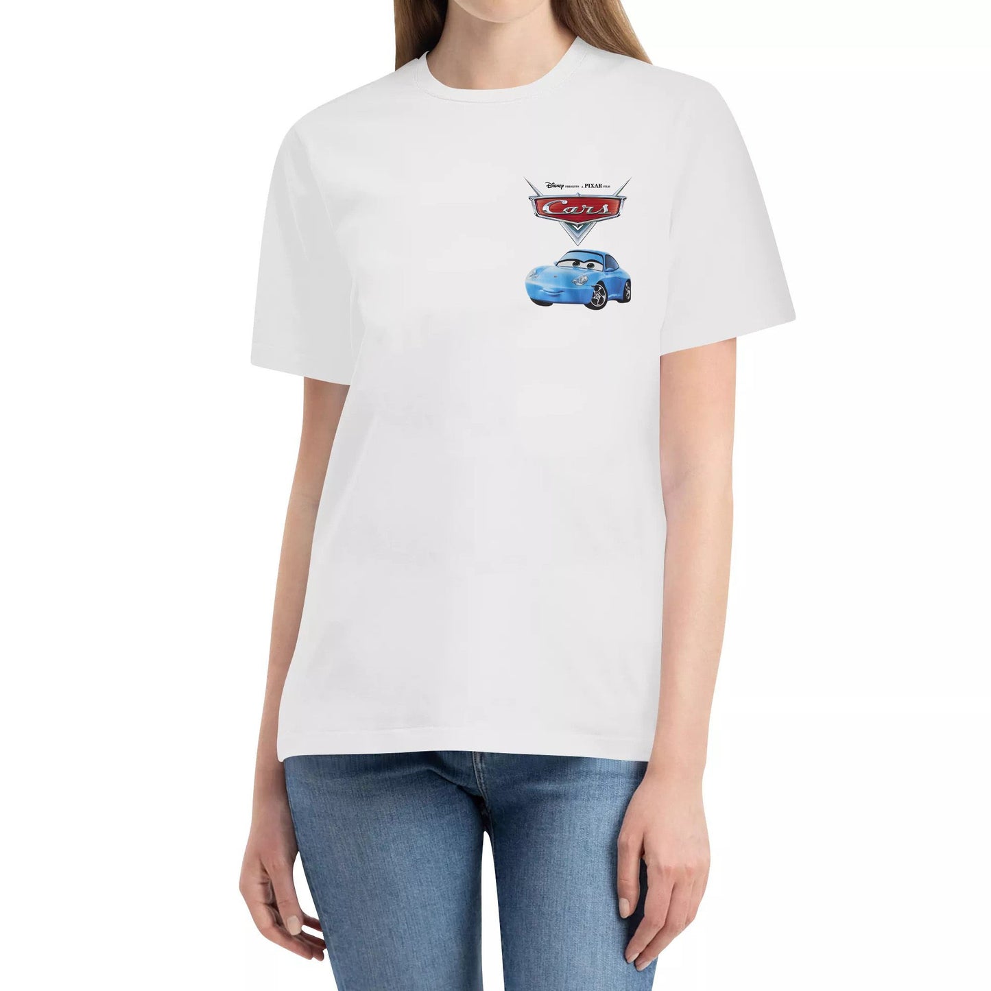 Cars Lightning MCQUEEN SHIRT GRAPHIC TEE OVERSIZE SHIRT couple t-shirts family wear