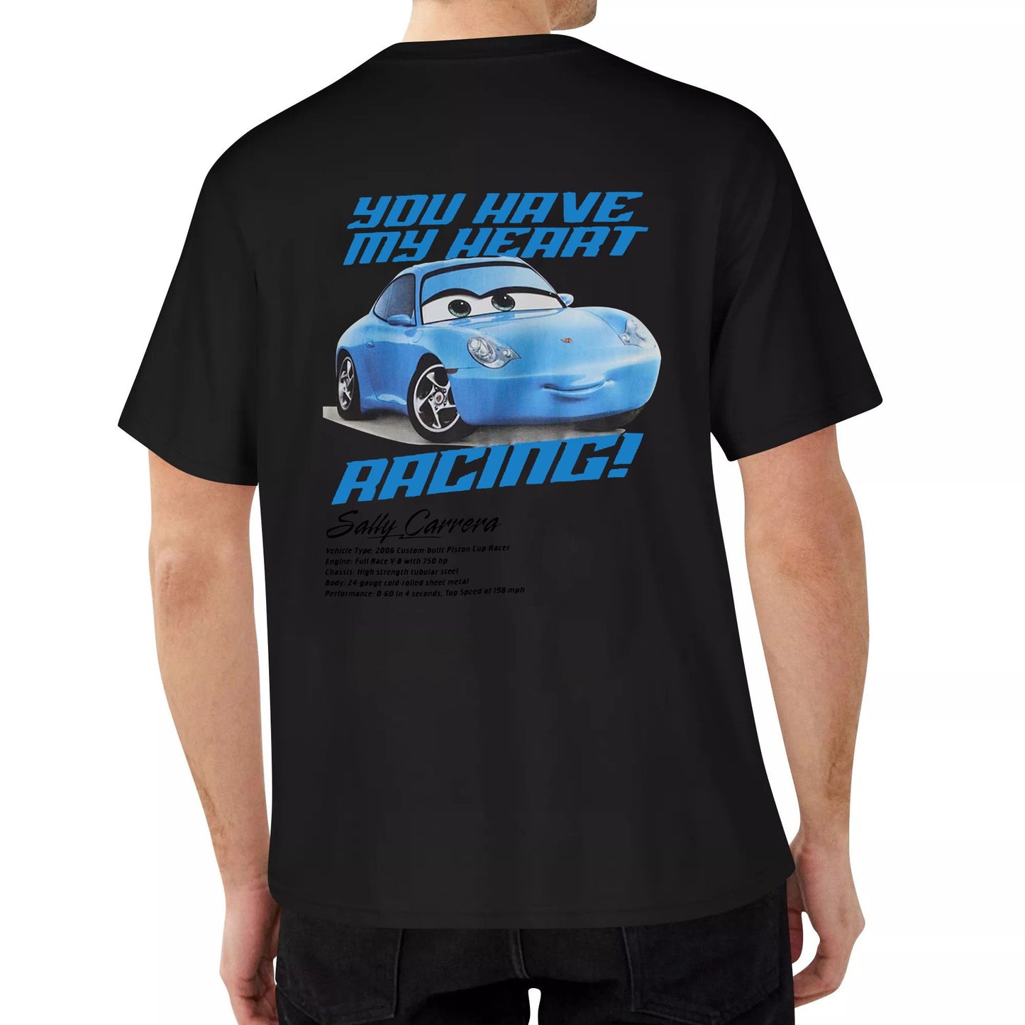Cars Lightning MCQUEEN SHIRT GRAPHIC TEE OVERSIZE SHIRT couple t-shirts family wear