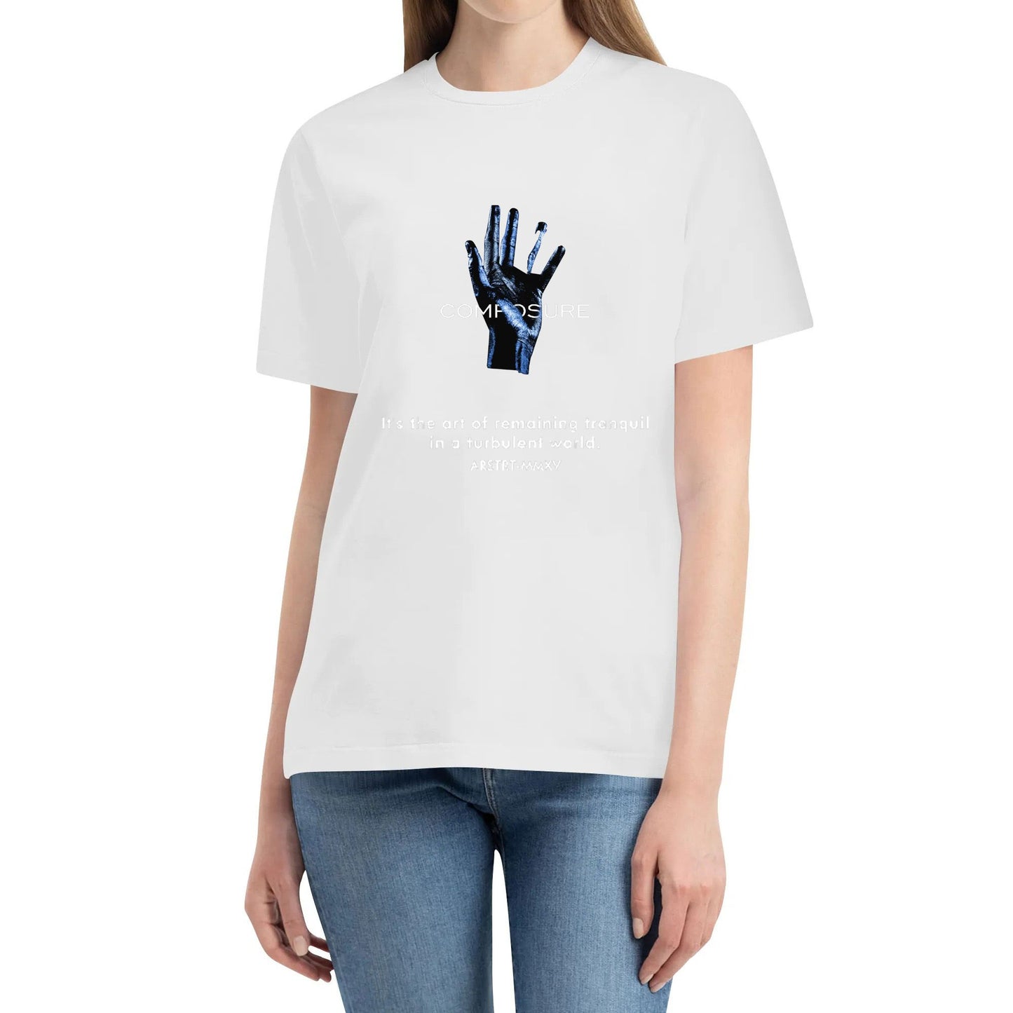 Aerostreet T Shirt Oversize Composure Hitam Kaos T-Shirt Tshirt FADAA