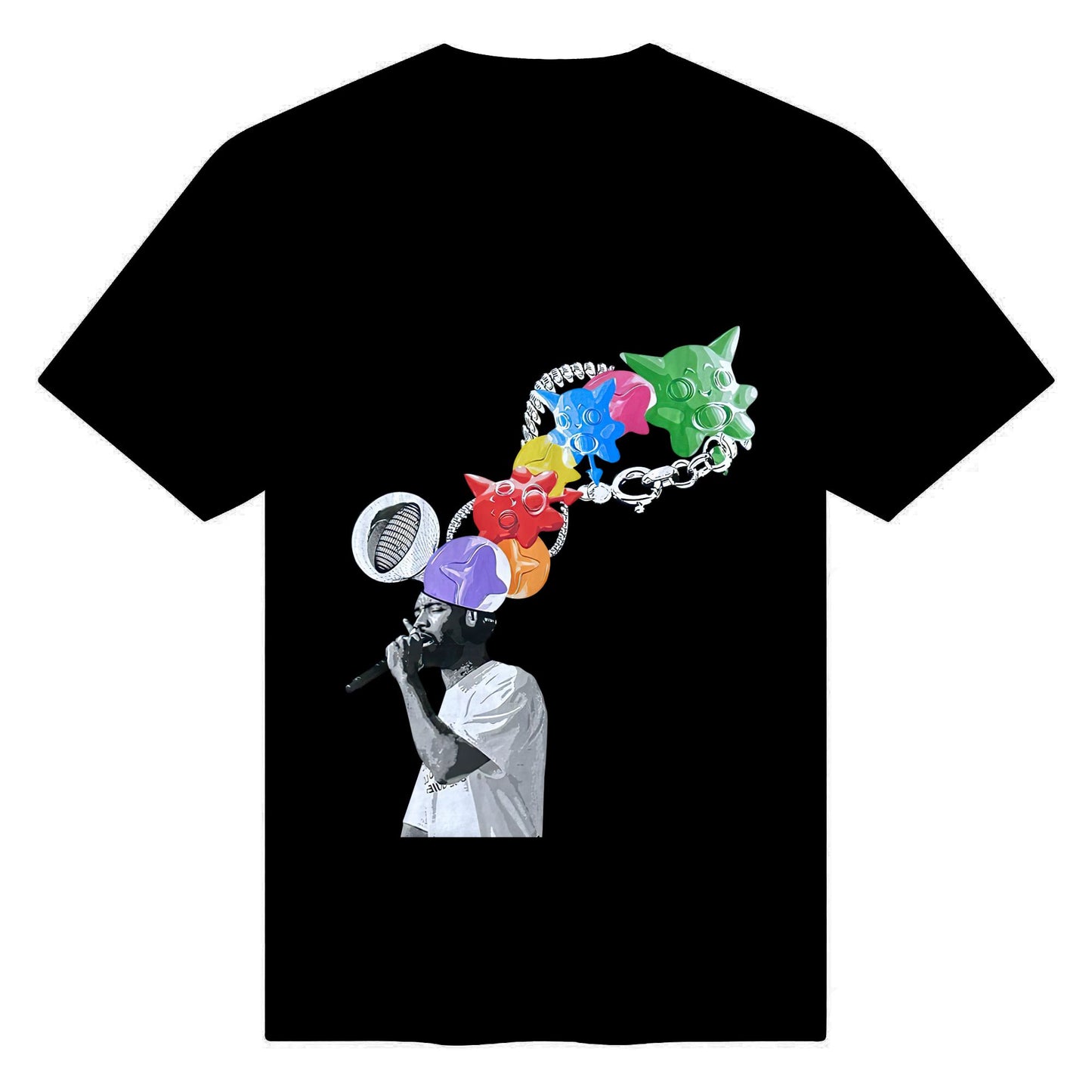 Blond Frank Ocean Merch with Tracks Halftone Bootleg design