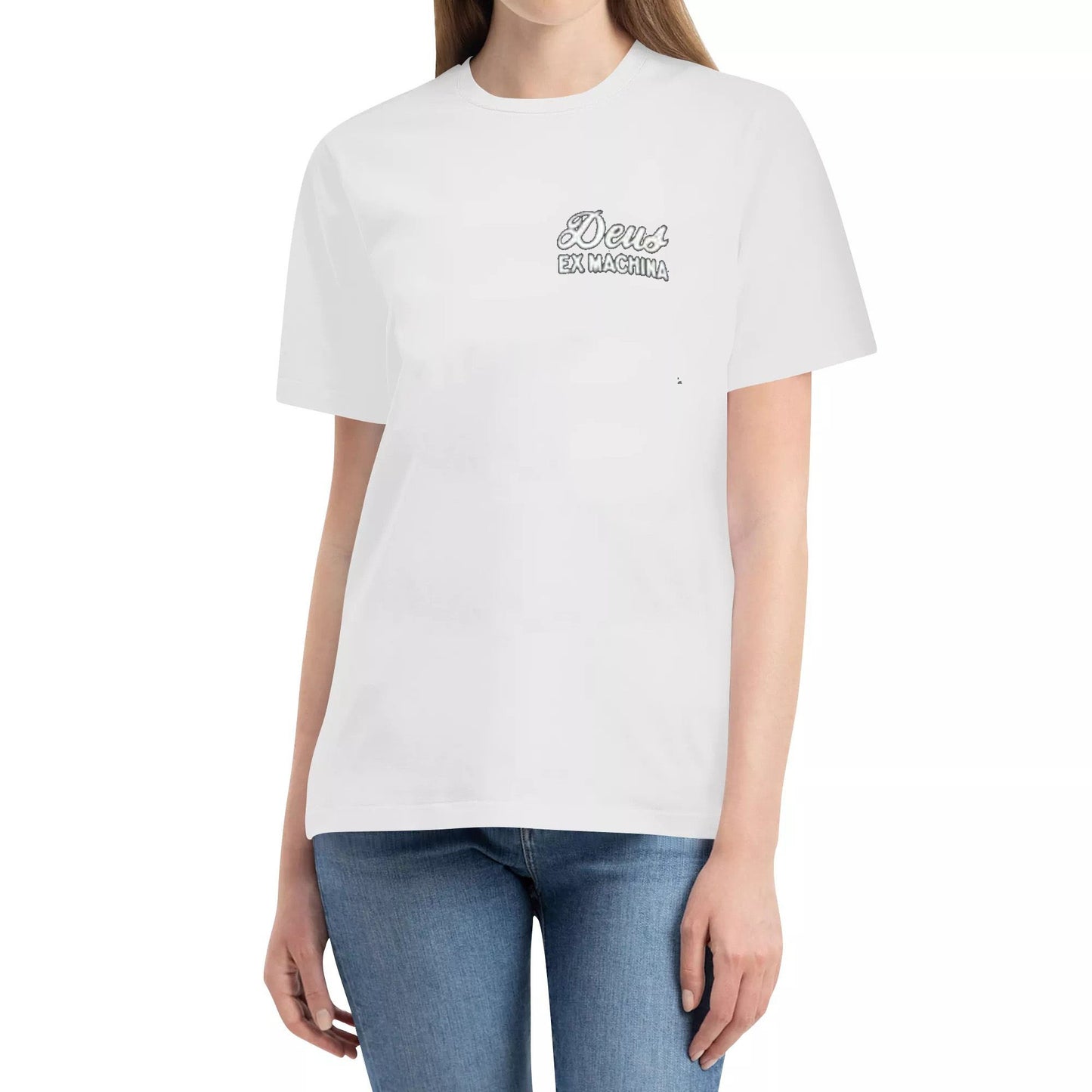 Deus Ex Machina TShirt with free stickers Crew-neck fashion unisex T-shirt Menswear Top Original Lingerie Streetwear Tropical