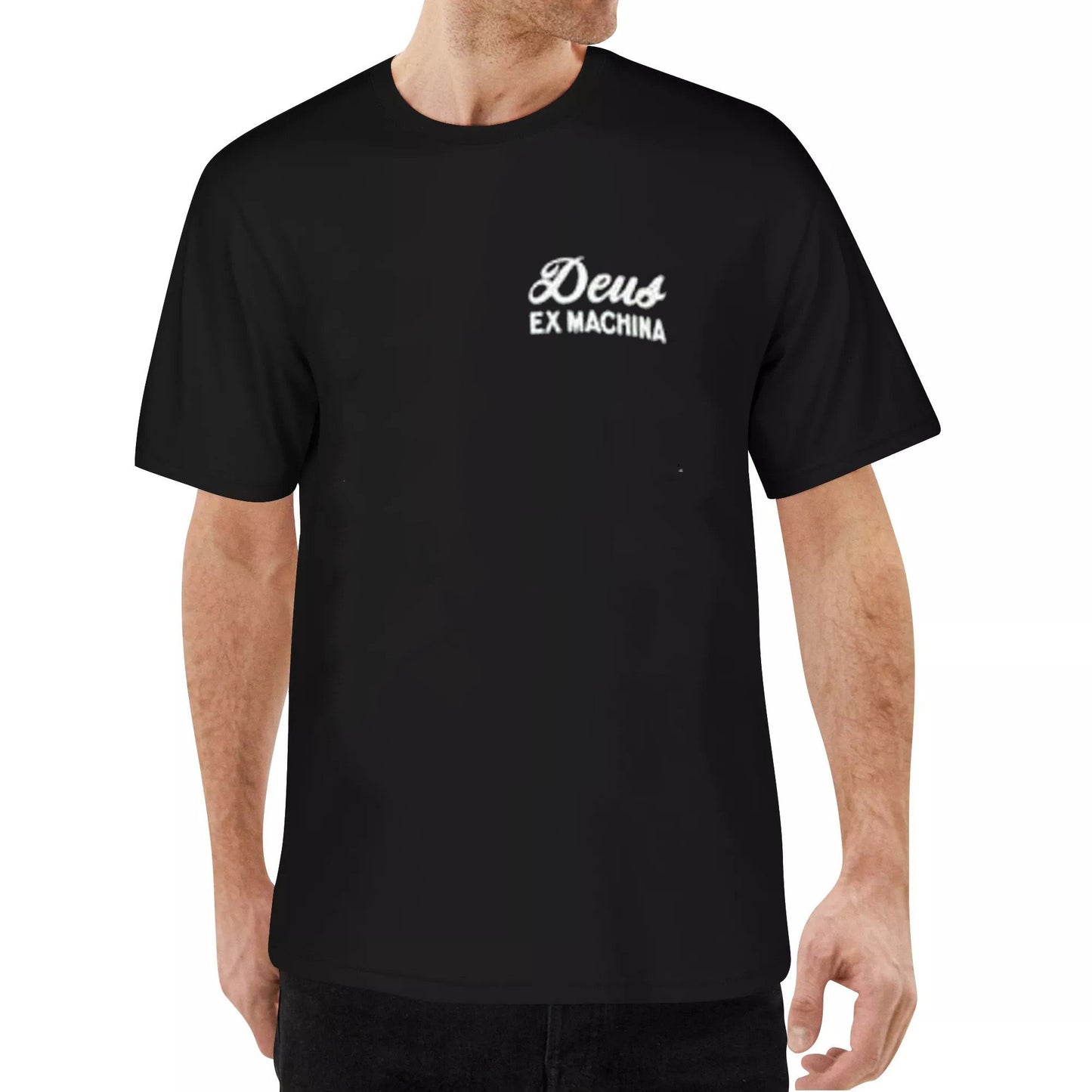 Deus Ex Machina TShirt with free stickers Crew-neck fashion unisex T-shirt Menswear Top Original Lingerie Streetwear Tropical