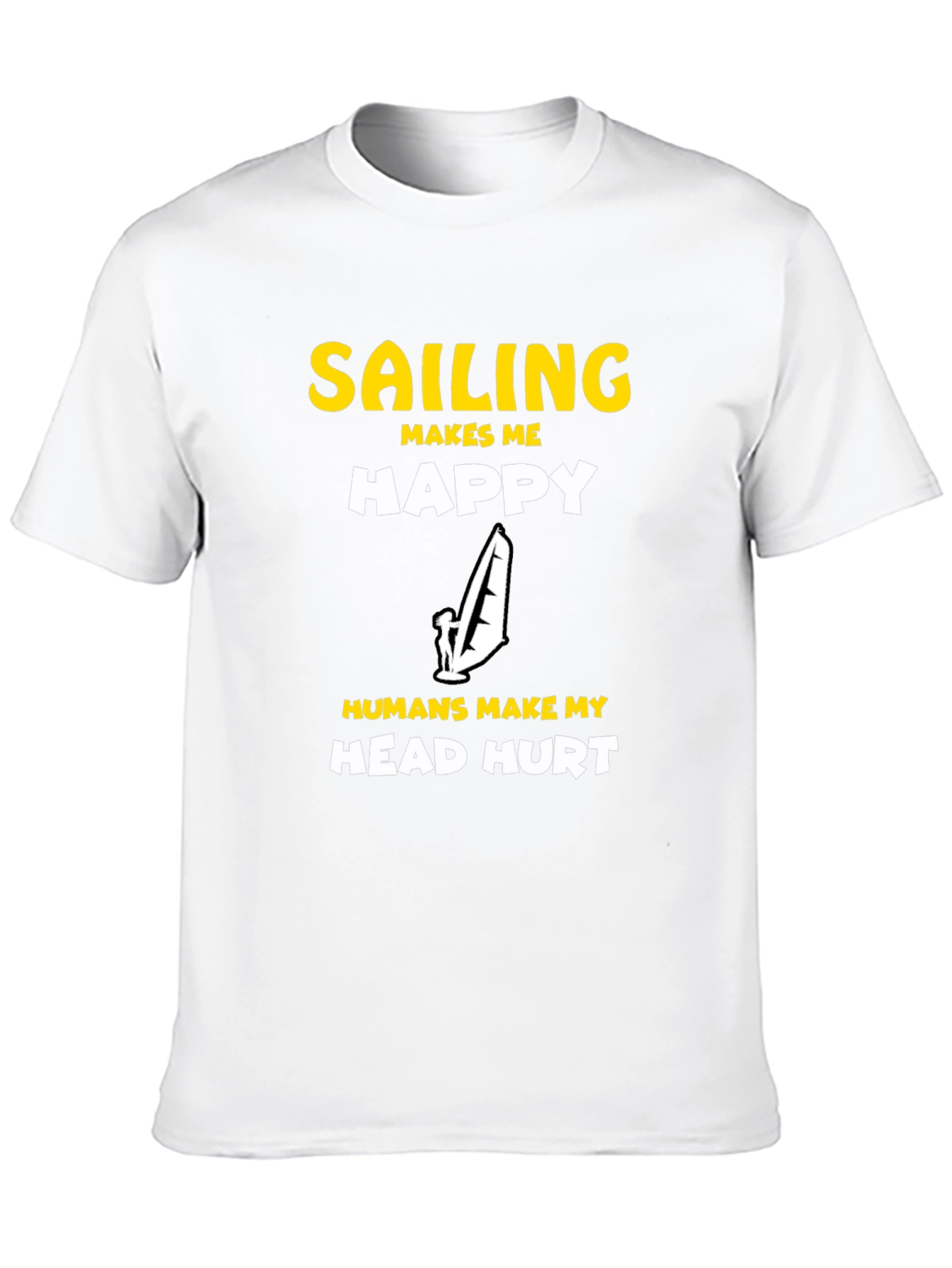 Sailing Makes Me Happy Graphic Tee