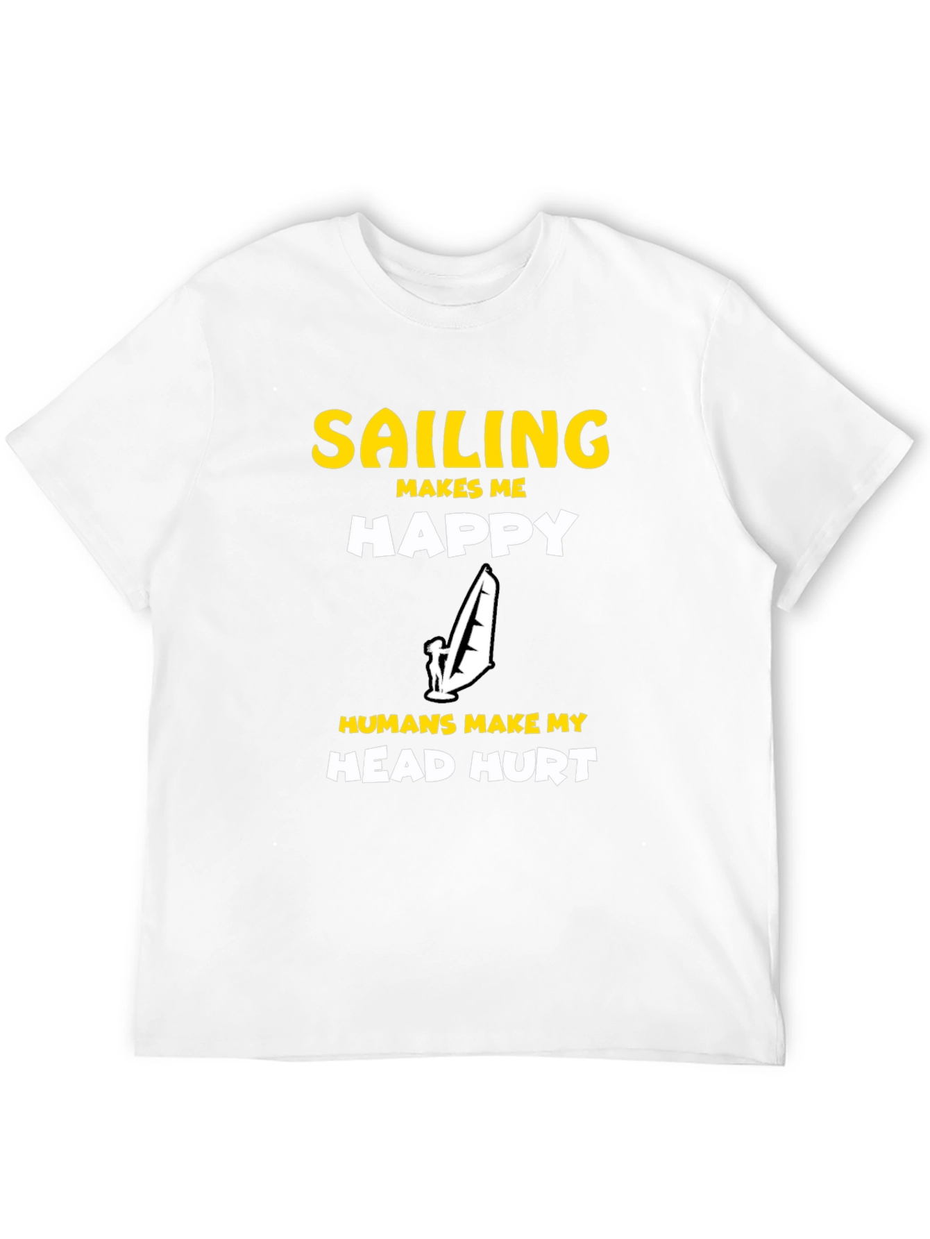 Sailing Makes Me Happy Graphic Tee