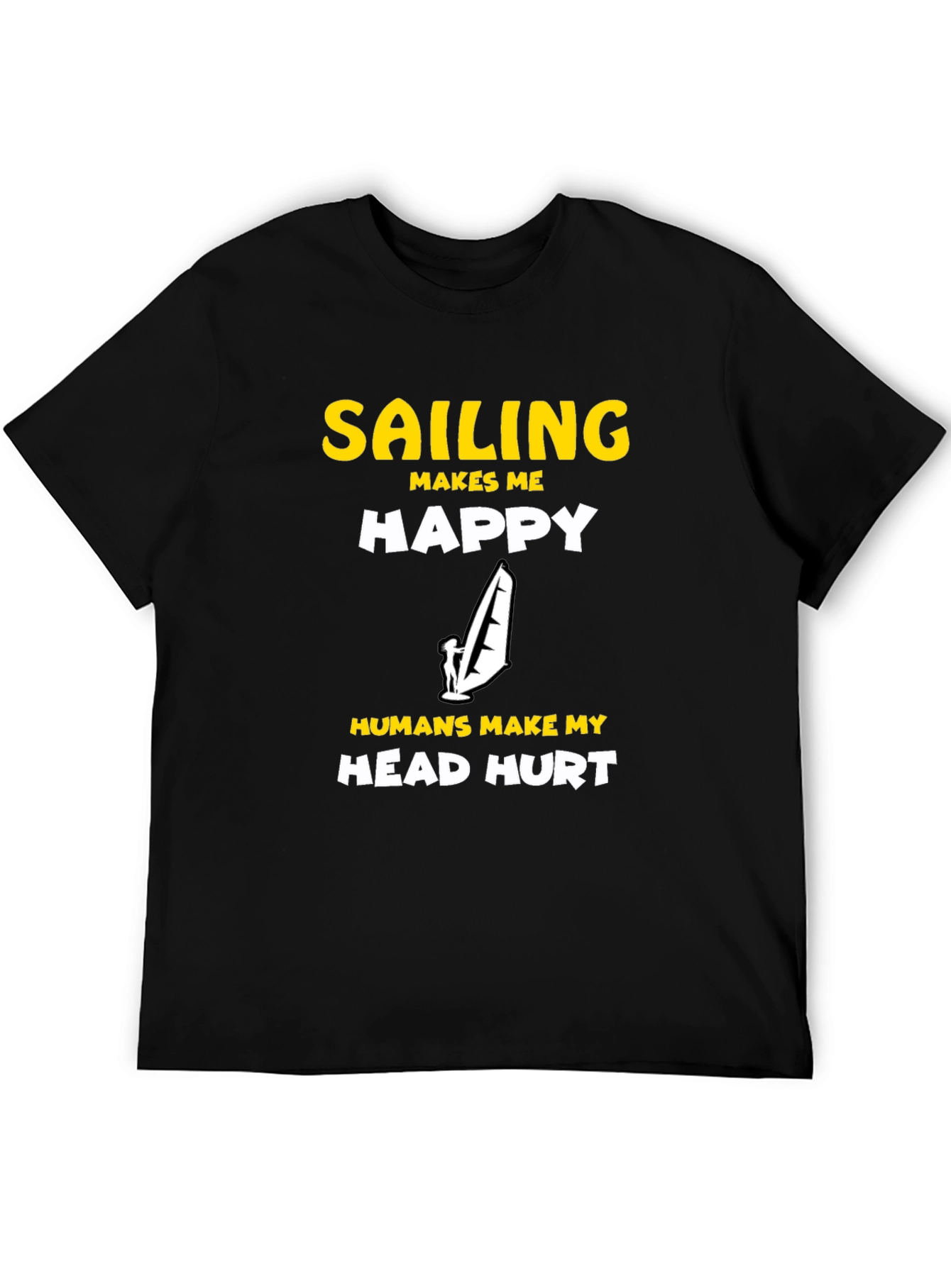 Sailing Makes Me Happy Graphic Tee