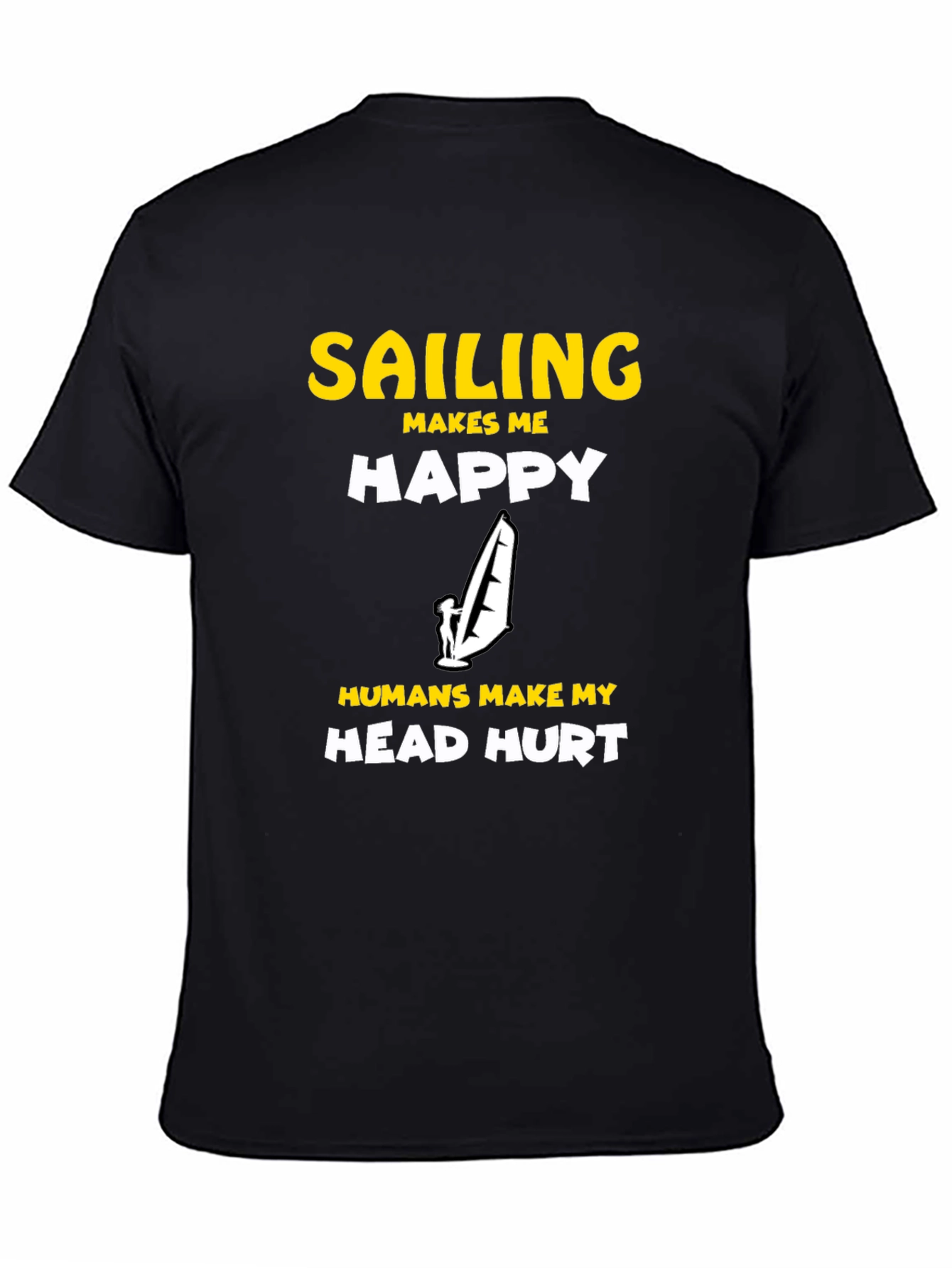 Sailing Makes Me Happy Graphic Tee