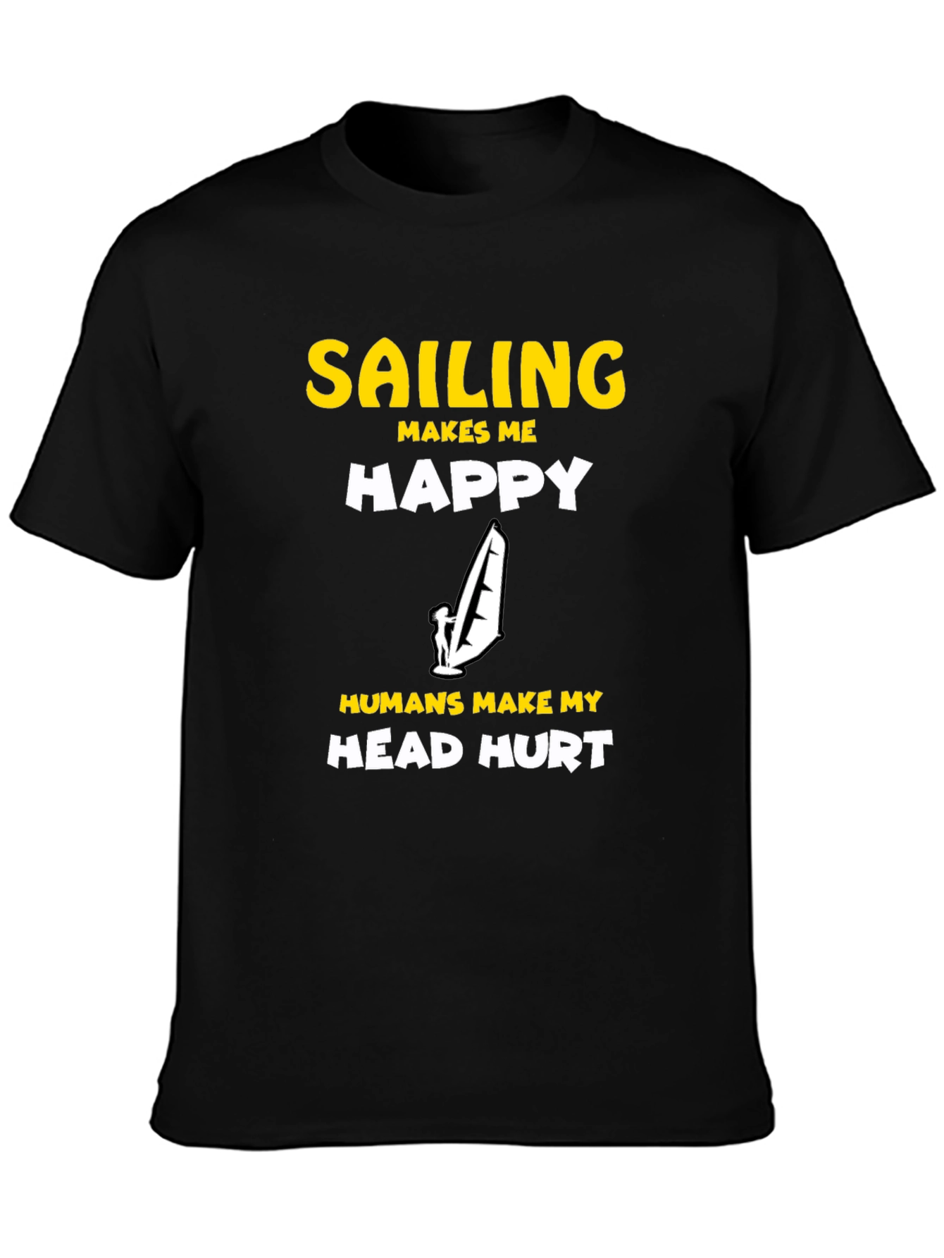 Sailing Makes Me Happy Graphic Tee