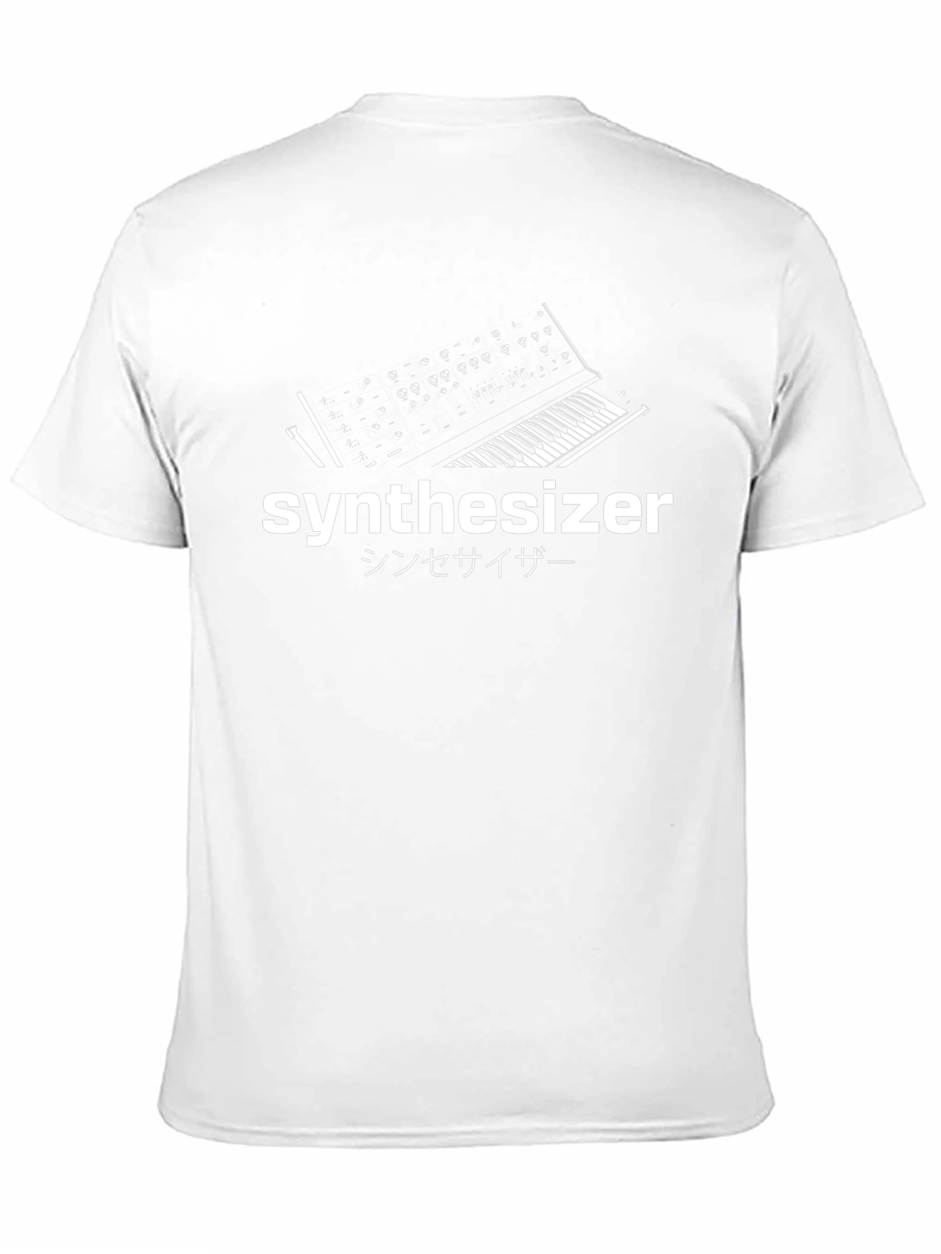 Synthesizer Graphic T-Shirt - Music Lover Tee