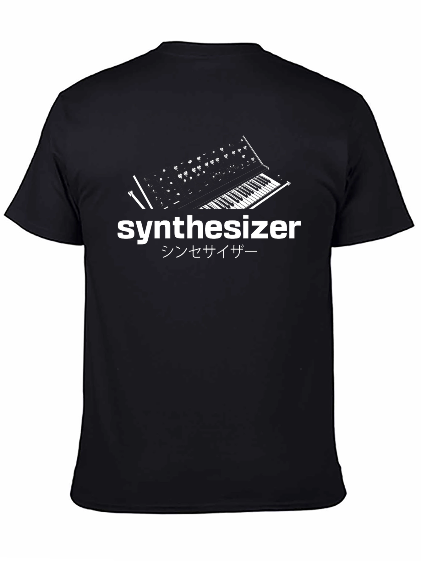 Synthesizer Graphic T-Shirt - Music Lover Tee