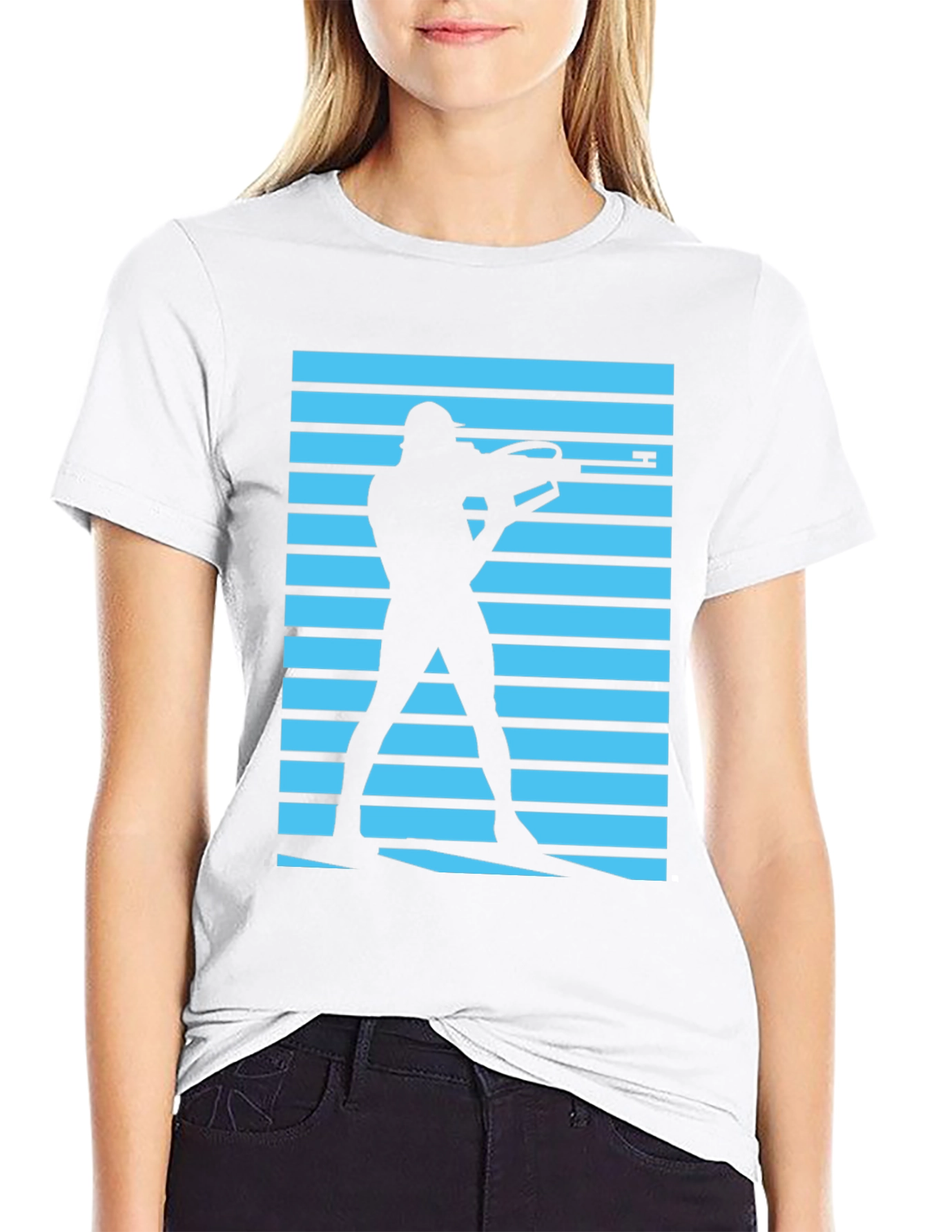 Retro Shooter Silhouette Tee