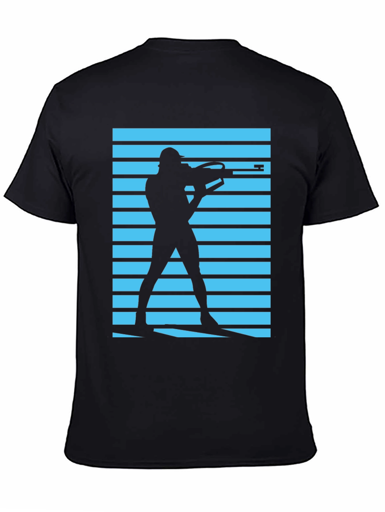 Retro Shooter Silhouette Tee
