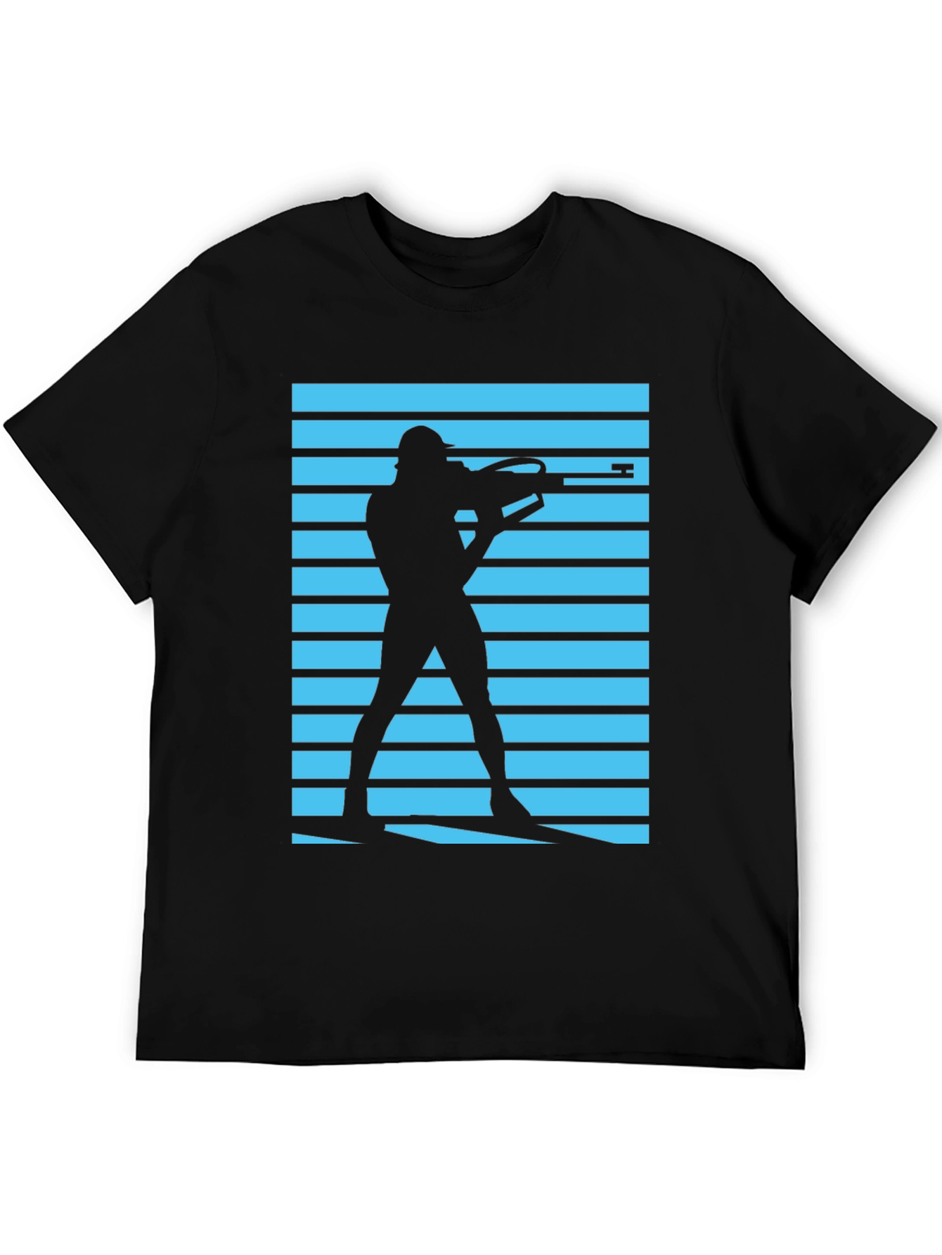 Retro Shooter Silhouette Tee