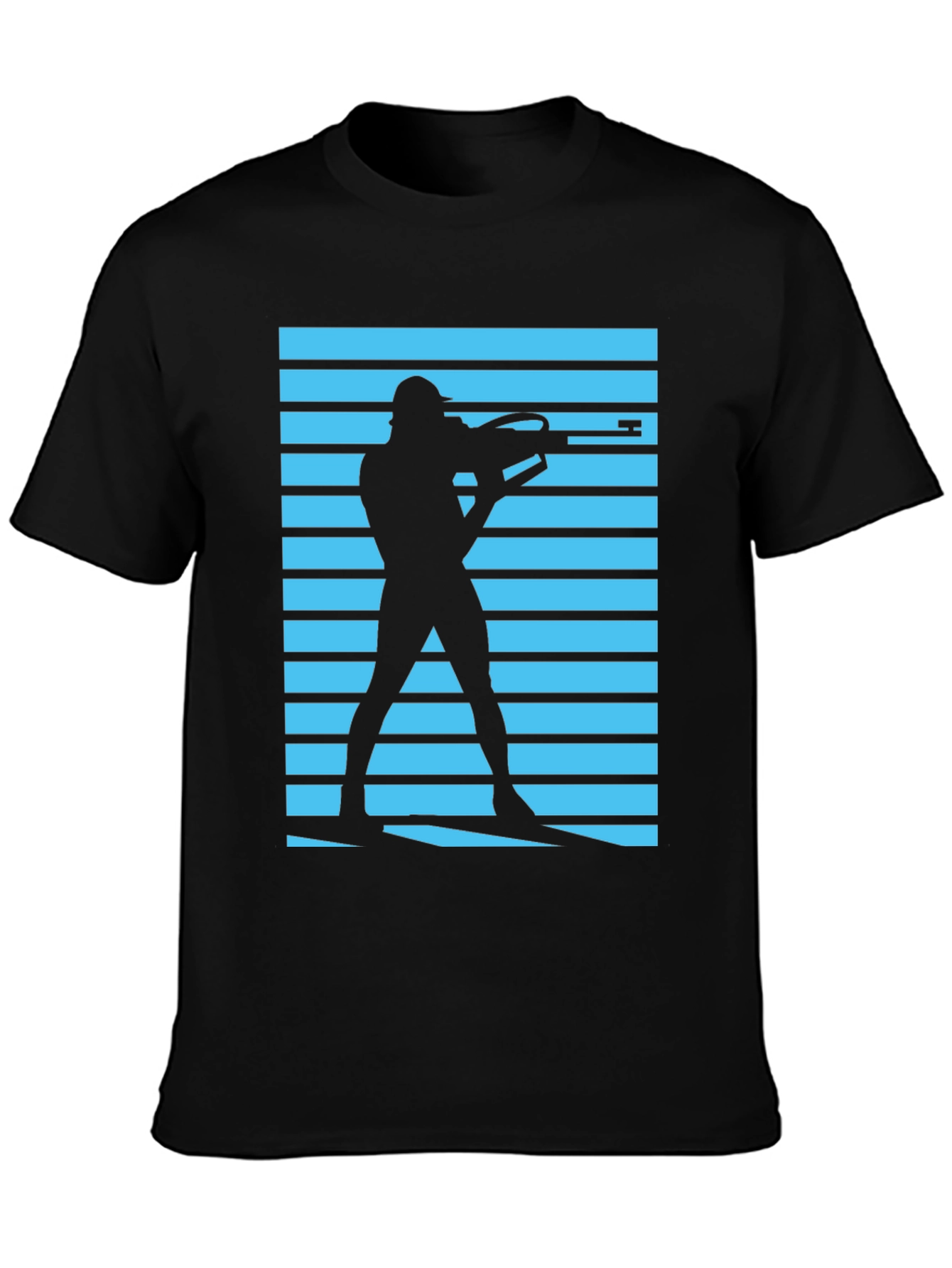 Retro Shooter Silhouette Tee