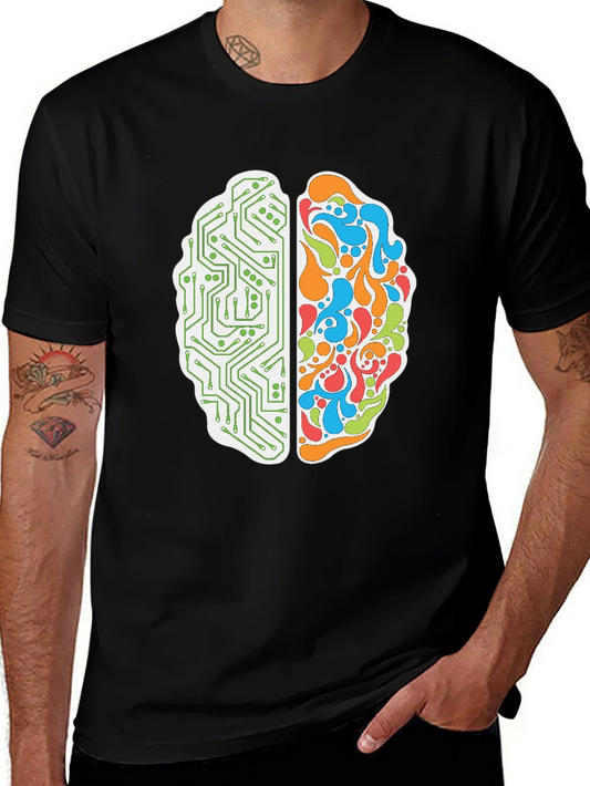 Brain Circuitry T-Shirt - Creative Mind Apparel