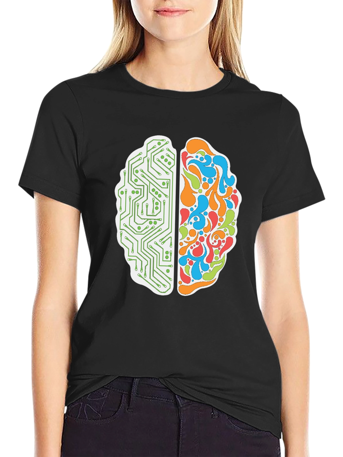 Brain Circuitry T-Shirt - Creative Mind Apparel