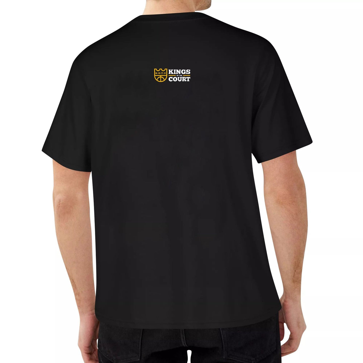 KOTC All-Star Collection "Splash" Black Ops T-shirt for Men Cotton Blend Shirt in White/Black