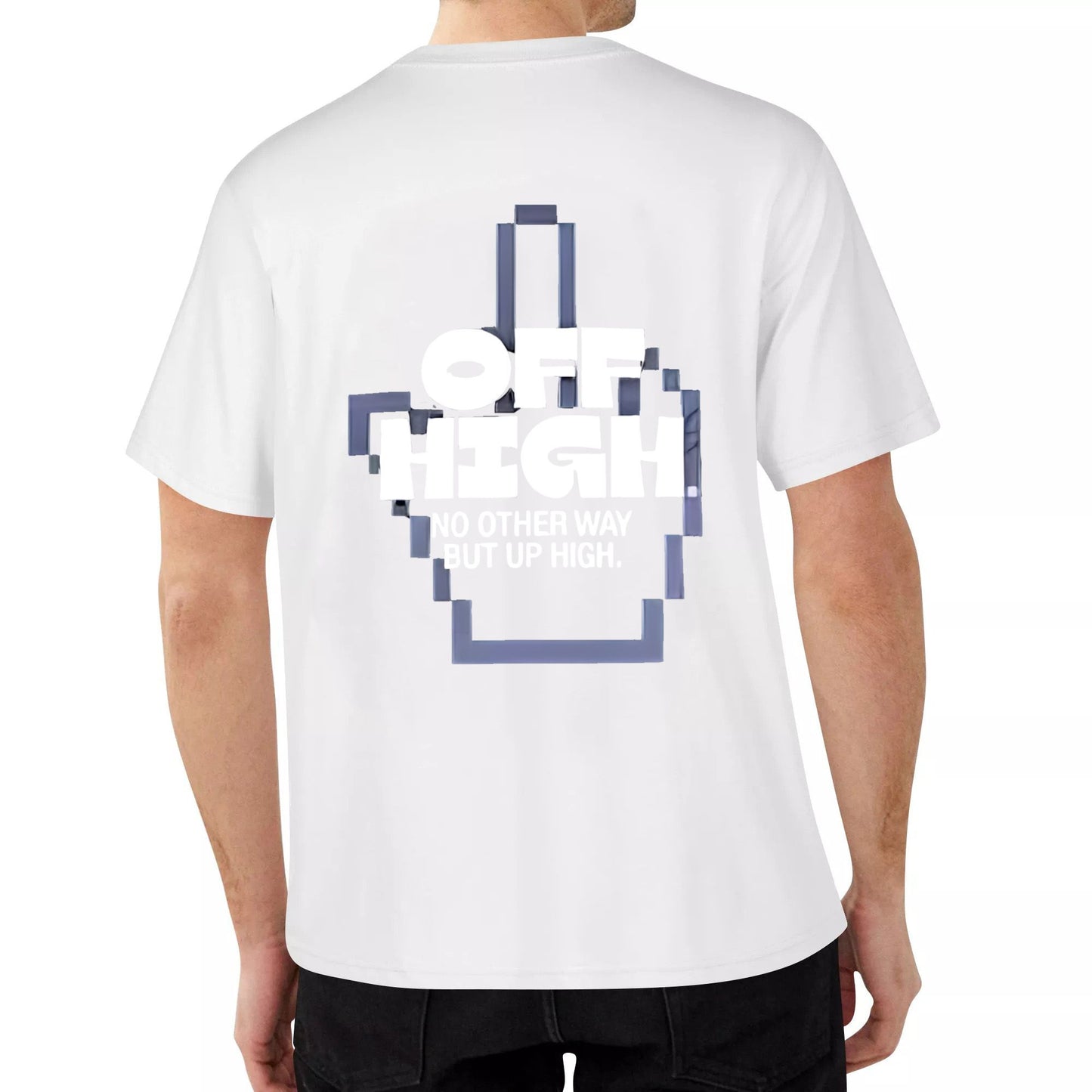 street clothing t-shirt cotton oversized fashion tee for men and women Menswear Top Fabric Human