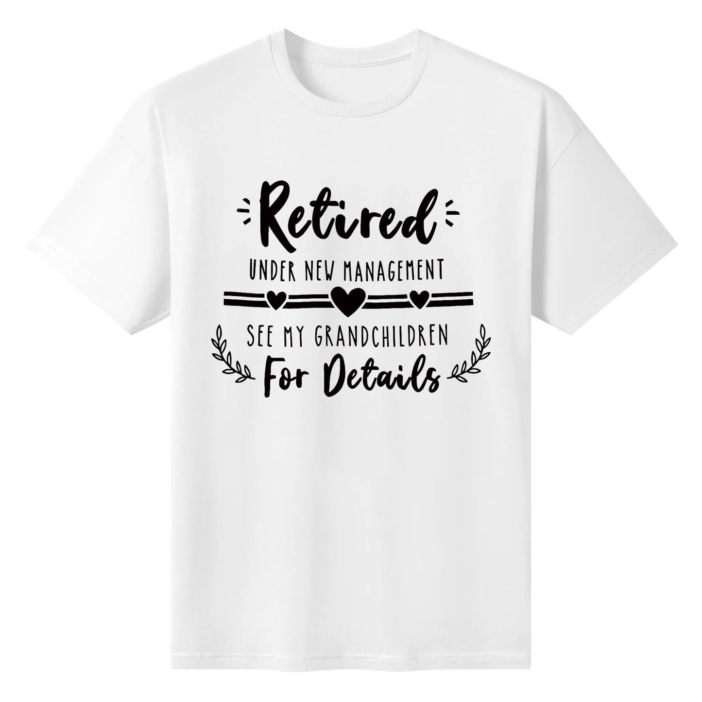 Retired Grandma TShirt Women Funny Retirement Gift Shirt Retiring Mama Letter Print Short Sleeve Cotton T-shirt Black White Blue Red Tops Tee Clothing Custom Gifts