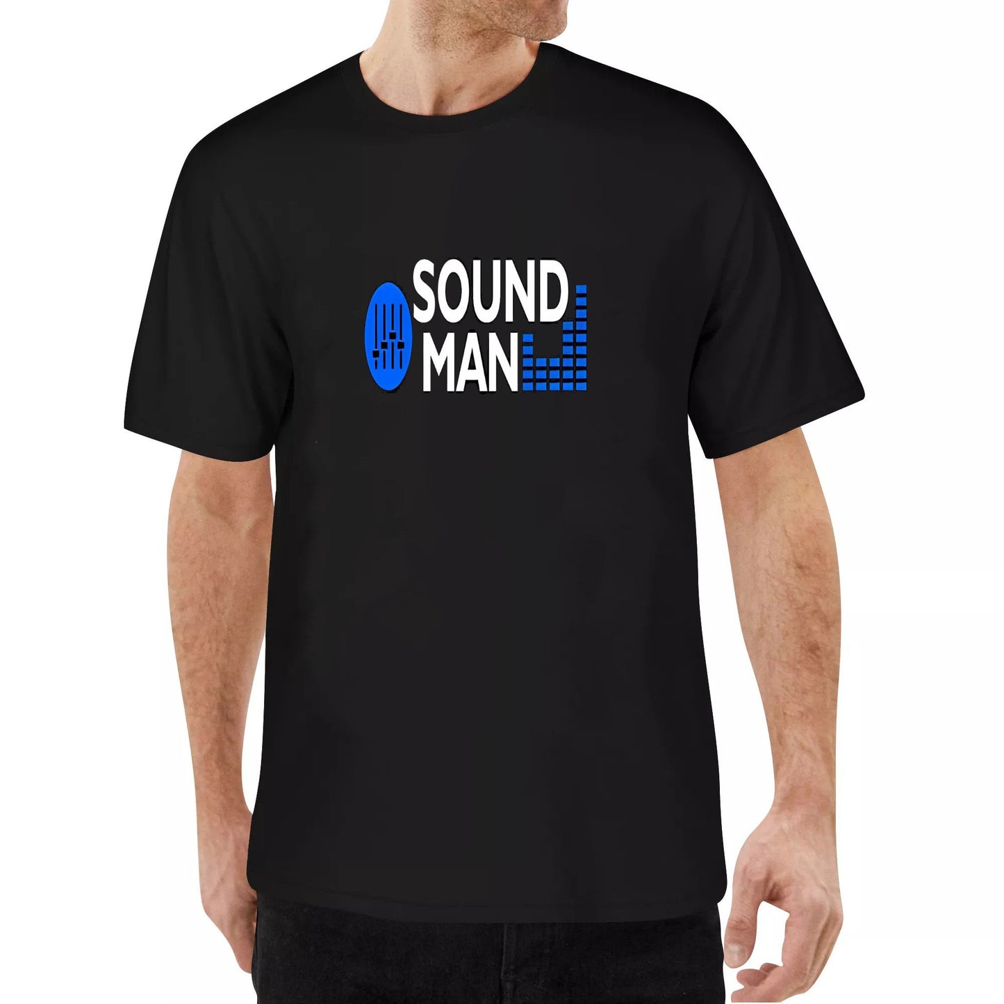Sound Man Operator Shirt DistroSound System Crew-neck fashion unisex T-shirt Menswear Top Original Lingerie