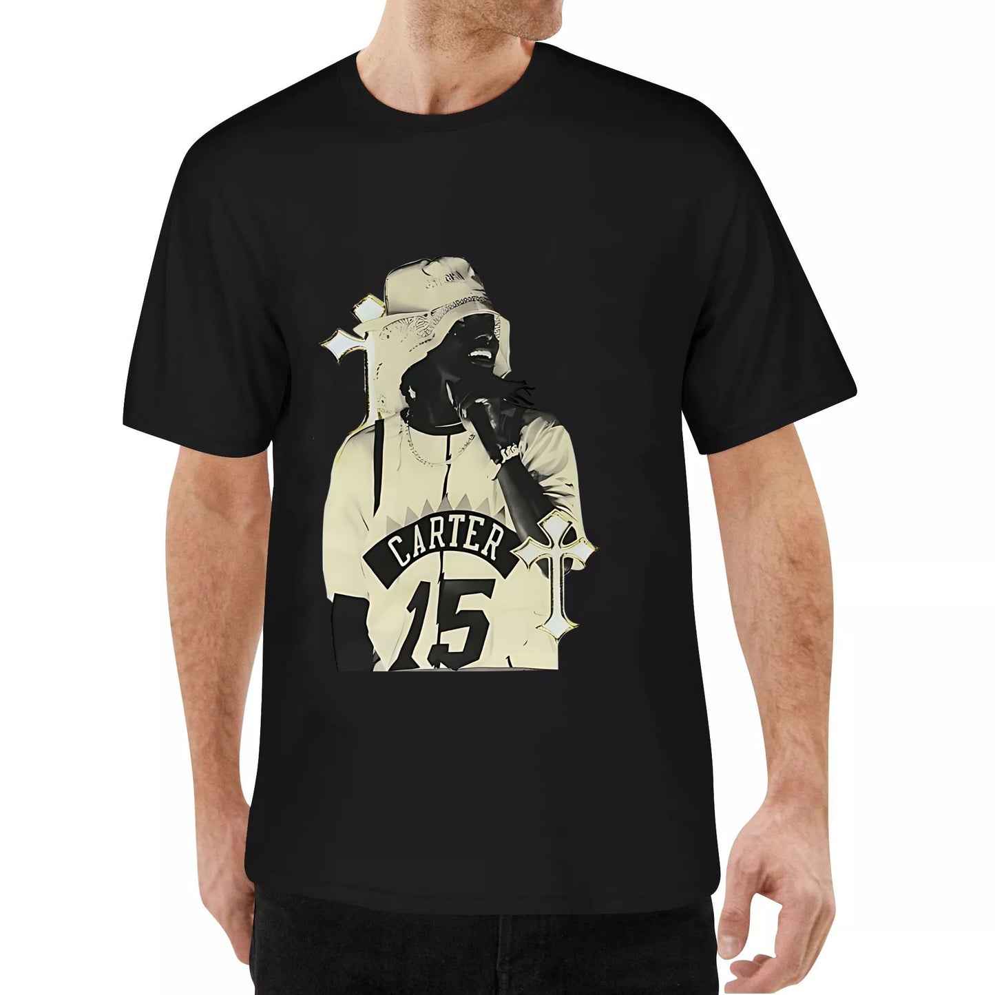 Rap culture Graphic printed summer cotton high quality fitted 100% Premium Cotton Crew Neck Fitted Top T-Shirt Unisex 220GSM