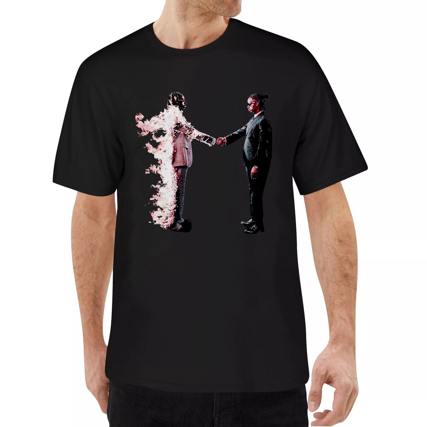 METRO BOOMIN HEROES & VILLAINS OVERSIZE TSHIRT BLACK