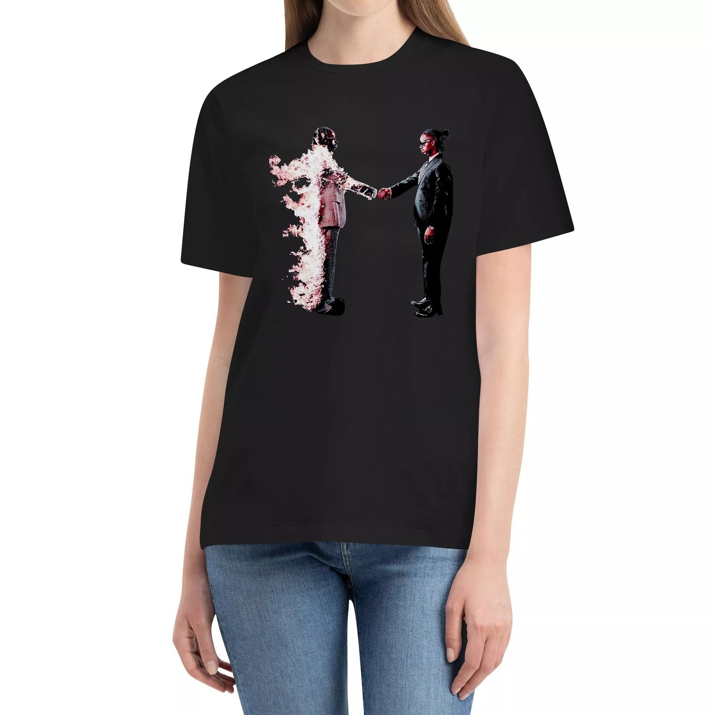 METRO BOOMIN HEROES & VILLAINS OVERSIZE TSHIRT BLACK