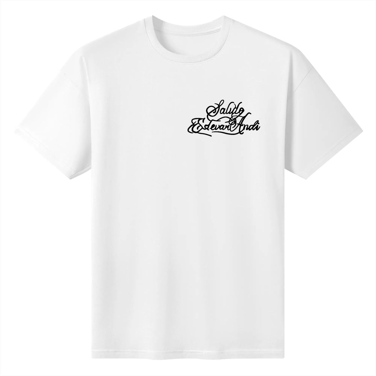 Kaos katun unisex modis dengan motif kreatif, atasan lengan pendek berkualitas tinggi yang dapat dikenakan di segala musim