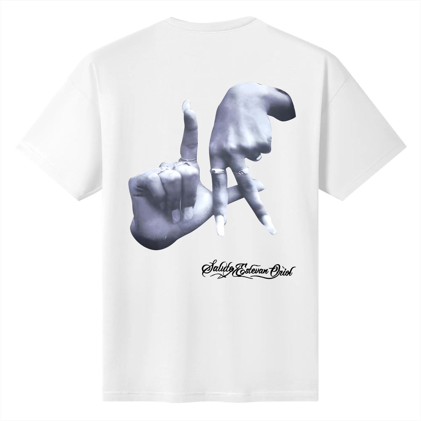 Kaos katun unisex modis dengan motif kreatif, atasan lengan pendek berkualitas tinggi yang dapat dikenakan di segala musim