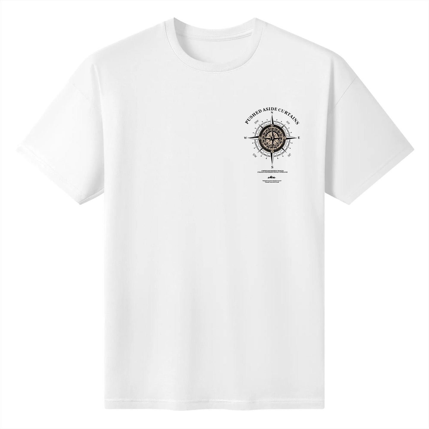 Kaos katun unisex modis dengan motif kreatif, atasan lengan pendek berkualitas tinggi yang dapat dikenakan di segala musim