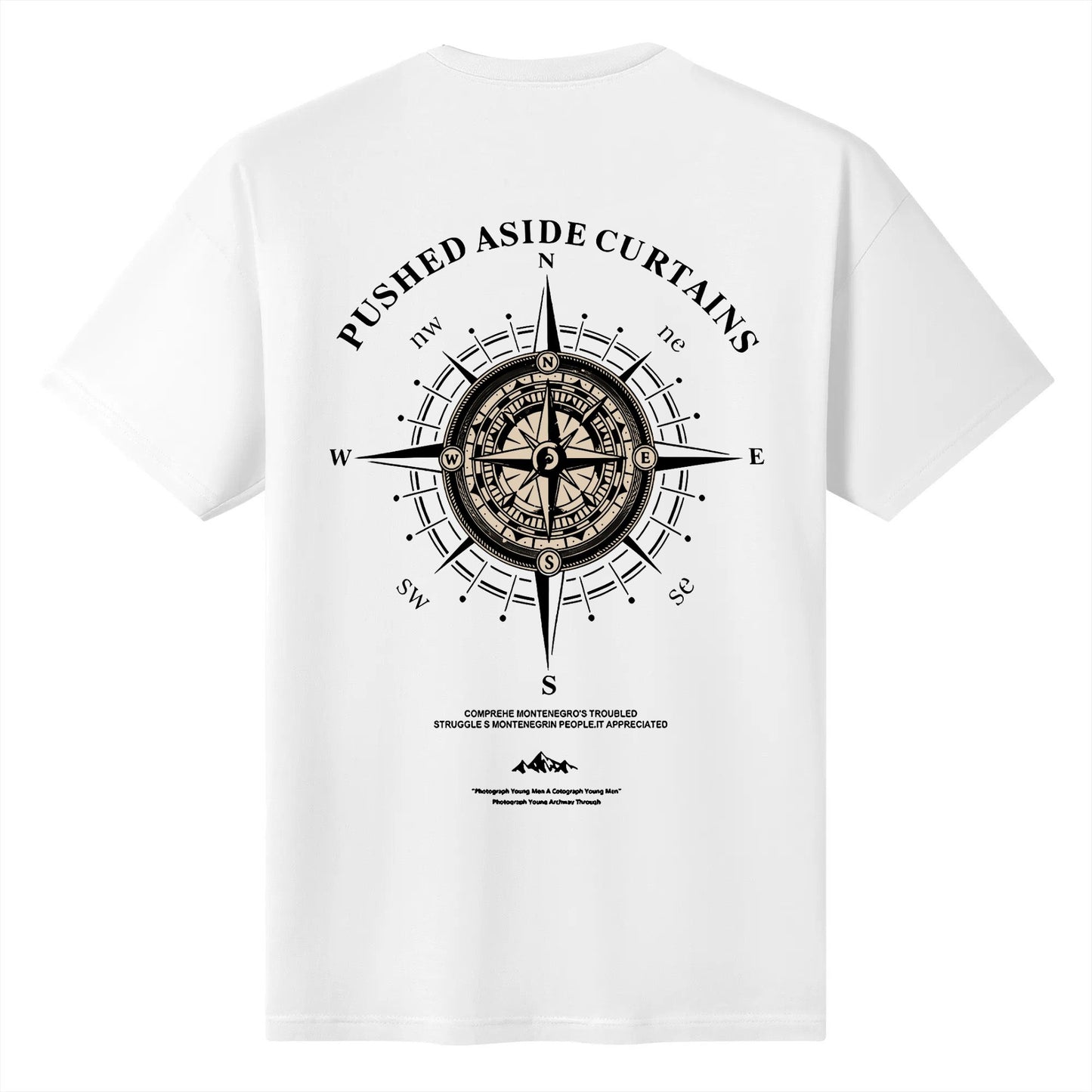 Kaos katun unisex modis dengan motif kreatif, atasan lengan pendek berkualitas tinggi yang dapat dikenakan di segala musim