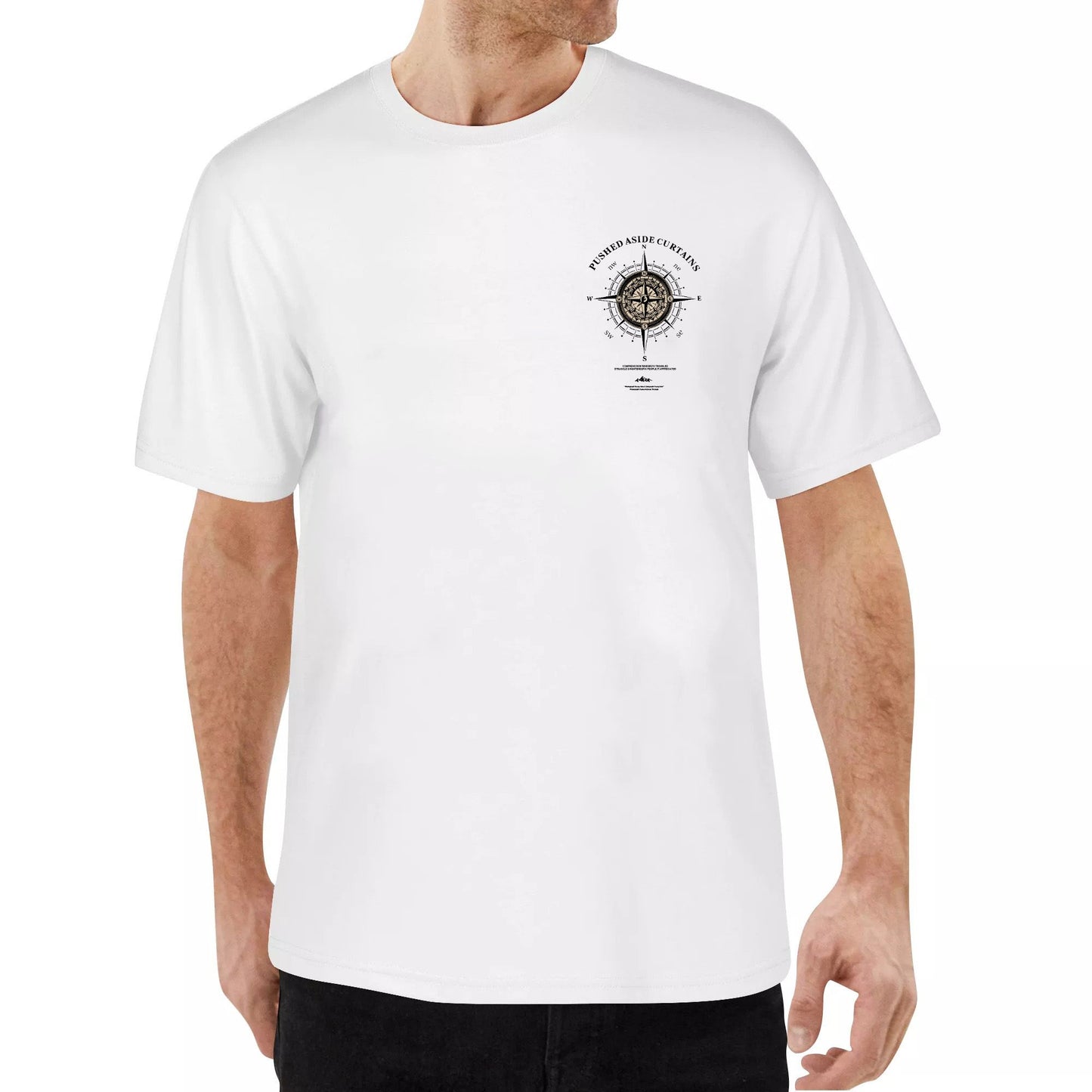 Kaos katun unisex modis dengan motif kreatif, atasan lengan pendek berkualitas tinggi yang dapat dikenakan di segala musim
