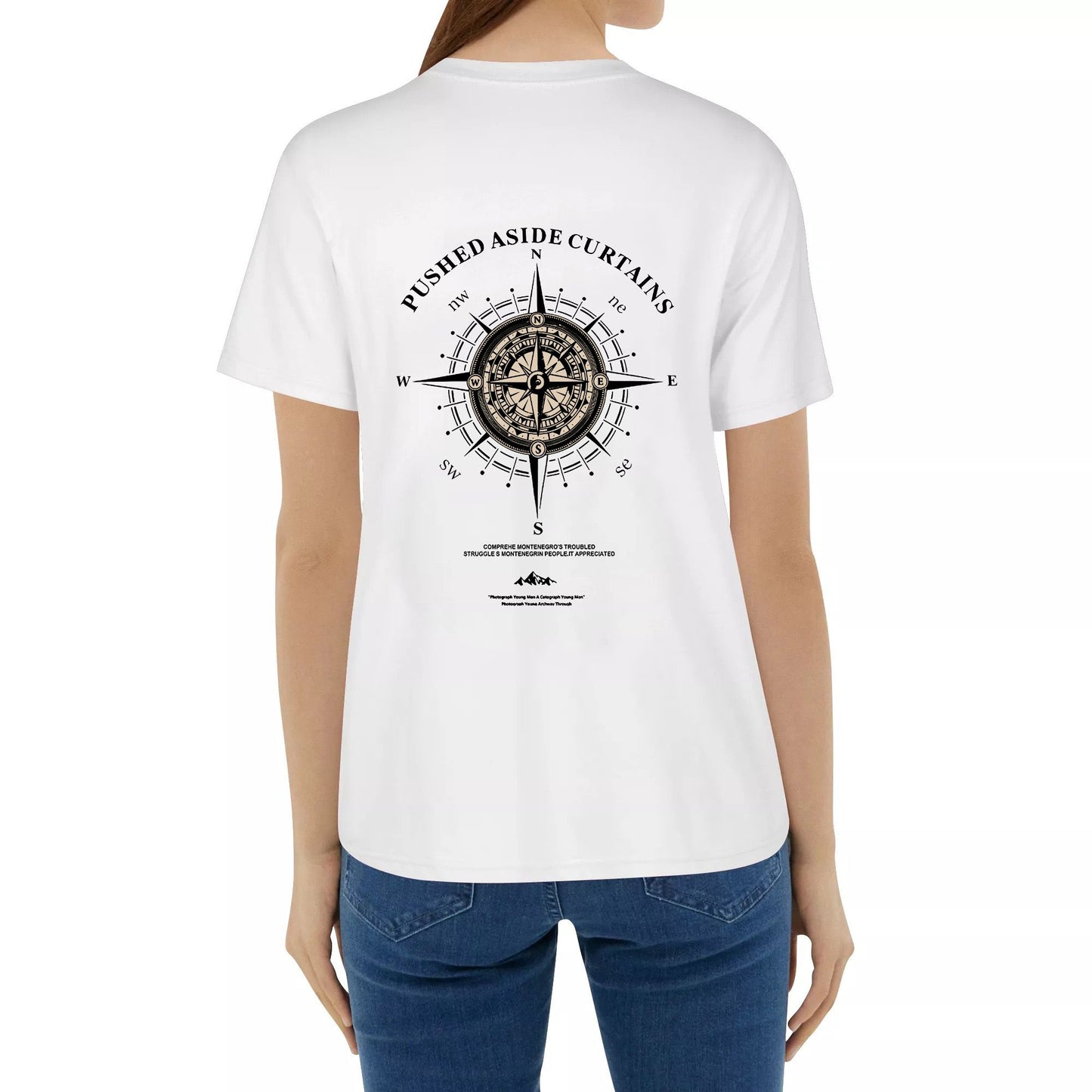 Kaos katun unisex modis dengan motif kreatif, atasan lengan pendek berkualitas tinggi yang dapat dikenakan di segala musim