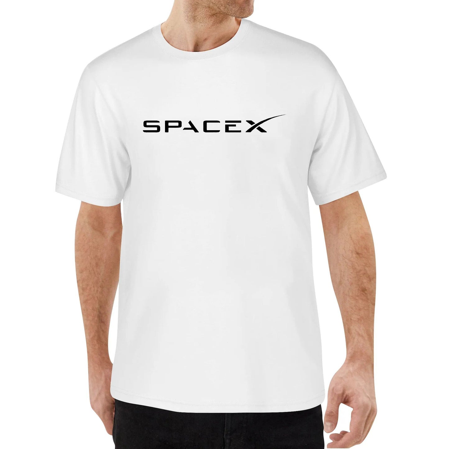 Campus Originals Spacex Space Exploration Elon Musk Men's Super Soft Logo T-Shirt Tshirt Cotton Boys Girls T Shirt Black White Blue Red Tops Tee Clothing Gifts