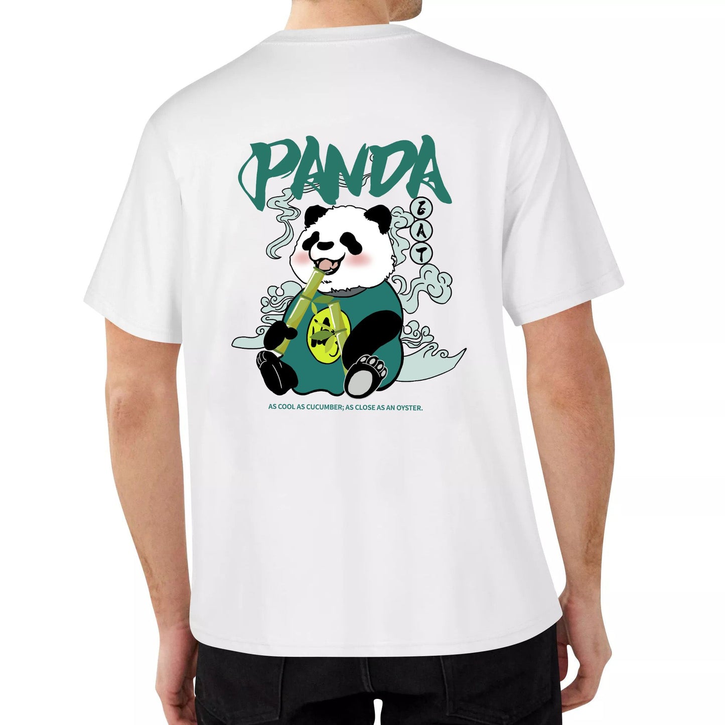 Kaos katun emotikon kreatif Universal untuk pria dan wanita Atasan lengan pendek berkualitas tinggi Bisa dipakai di semua musim