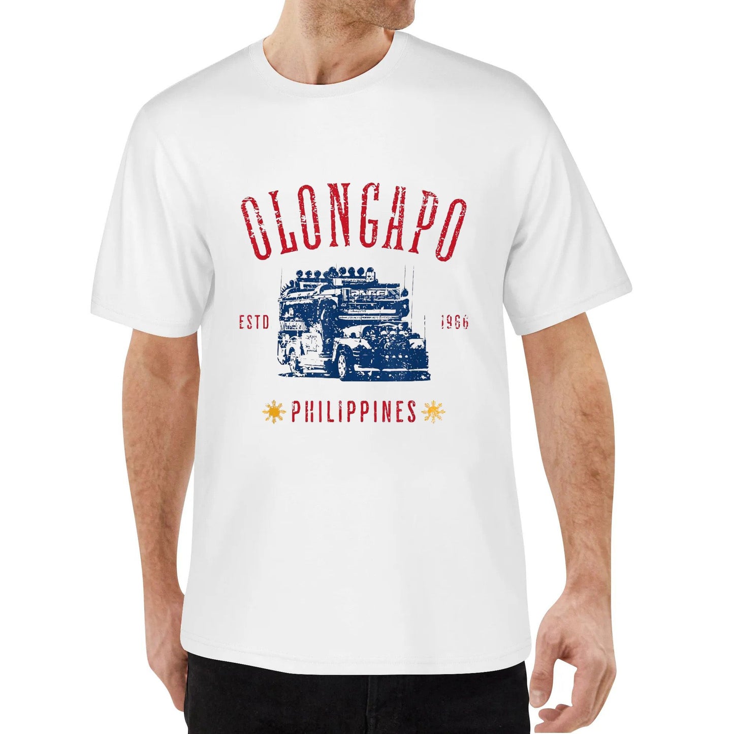 Olongapo Philippines Estd 1966 Distressed Style Design T-Shirt