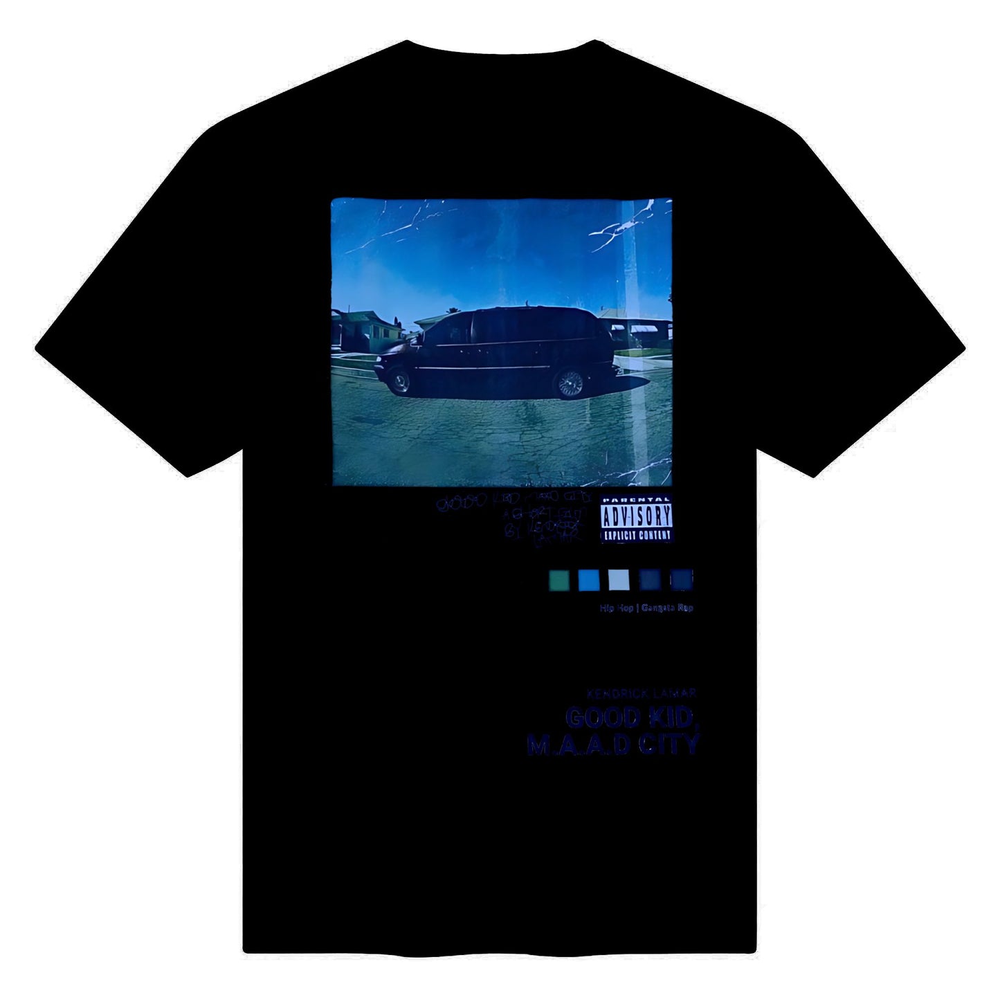 Good Kid M.A.A.D CITY Oversized 100% Cotton oversized printed T-shirt kendrick lamar shirt