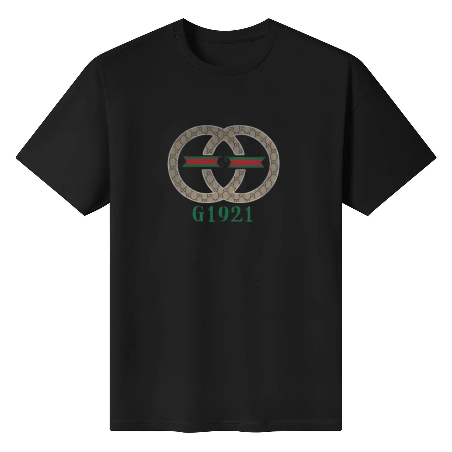 【】Round neck loose new trendy T-shirt versatile casual half sleeved shirt T-shirt