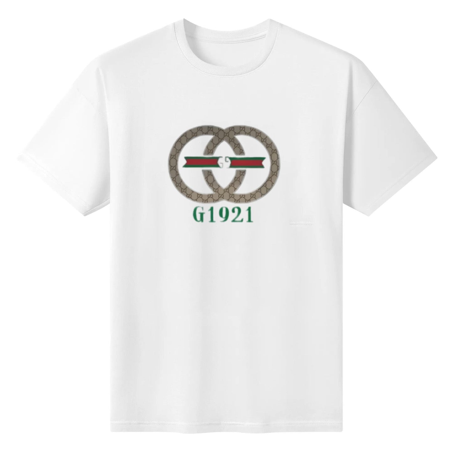 【】Round neck loose new trendy T-shirt versatile casual half sleeved shirt T-shirt