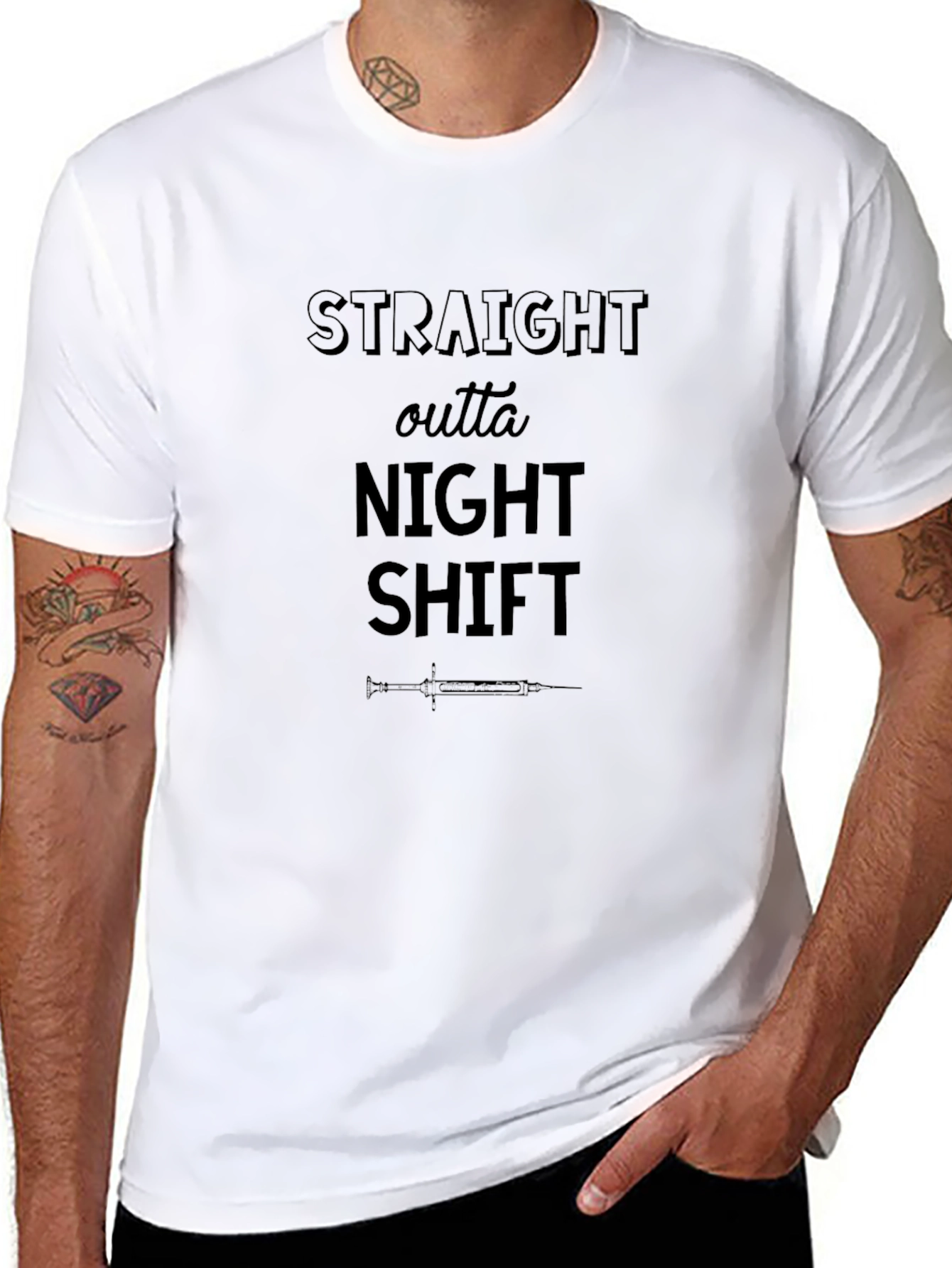 Straight Outta Night Shift T-Shirt