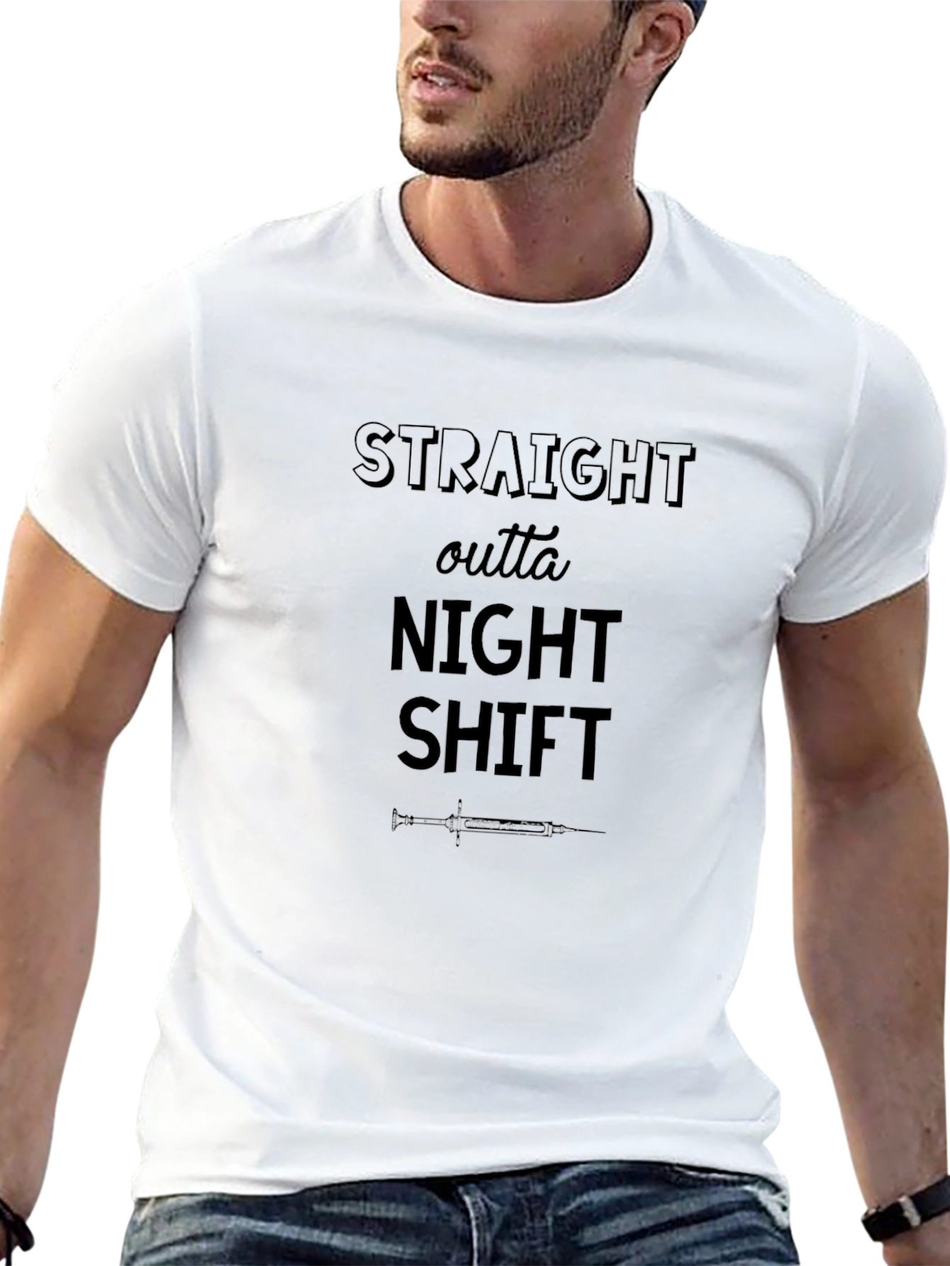 Straight Outta Night Shift T-Shirt