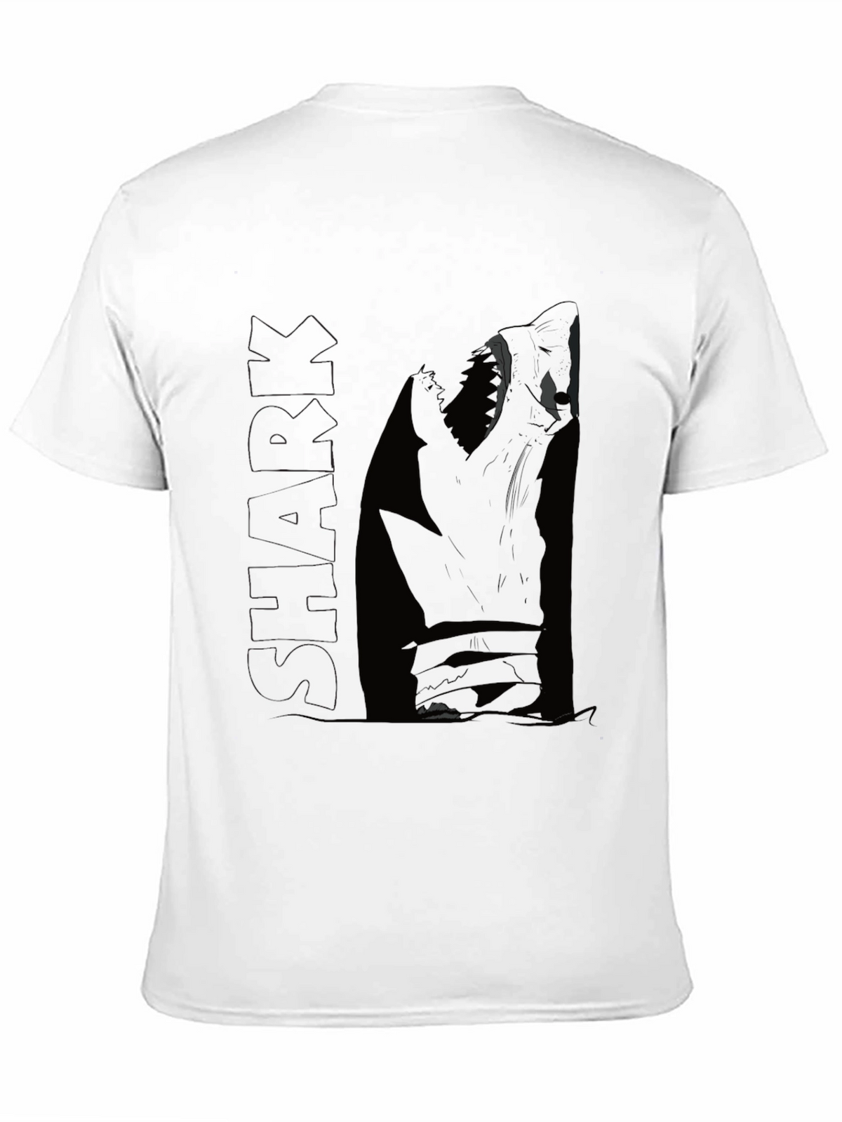 Mens Black Badger Graphic Tee