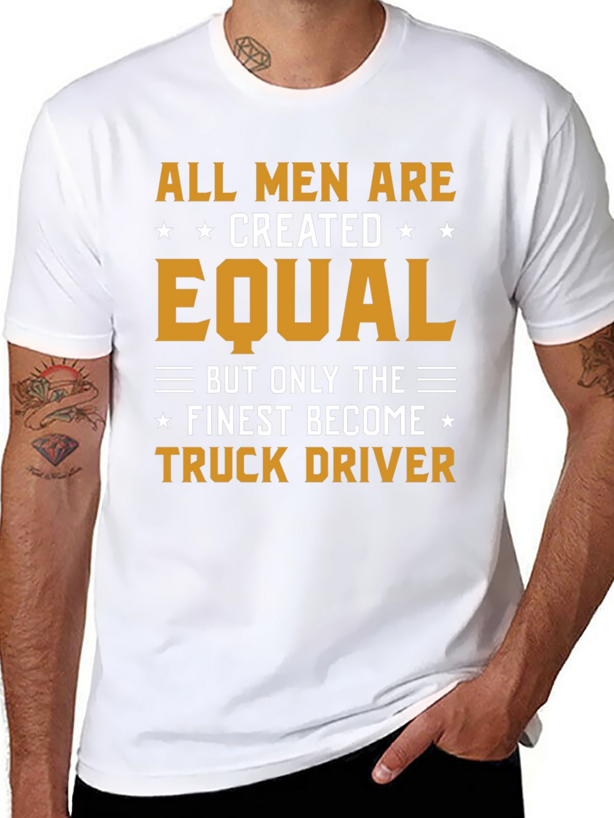 Finest Truck Driver T-Shirt - Novelty Apparel