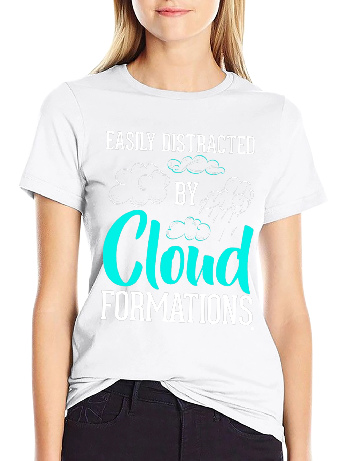 Easily Distracted By Cloud Formations T-Shirt