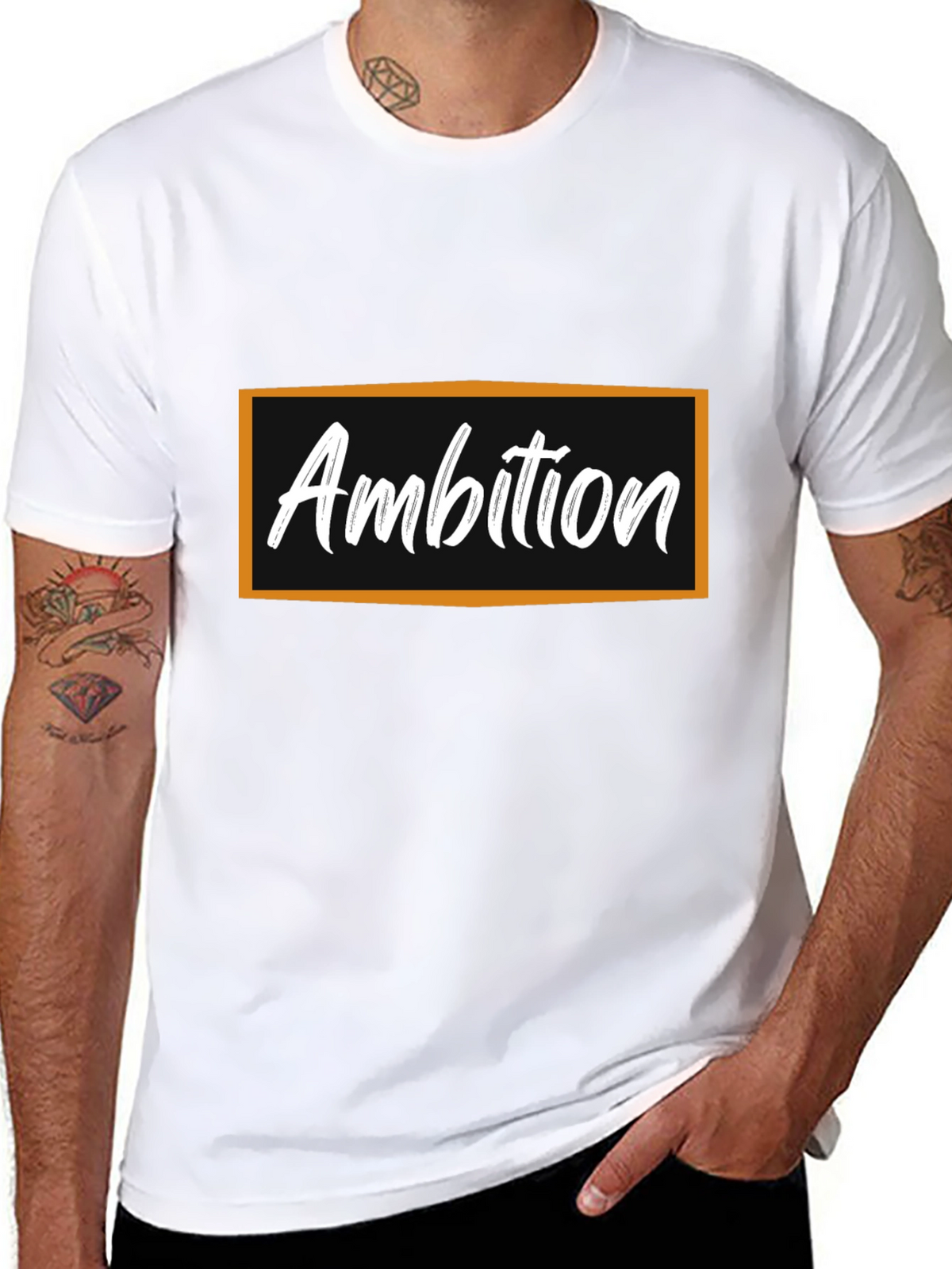 Ambition Graphic Tee - Black T-Shirt