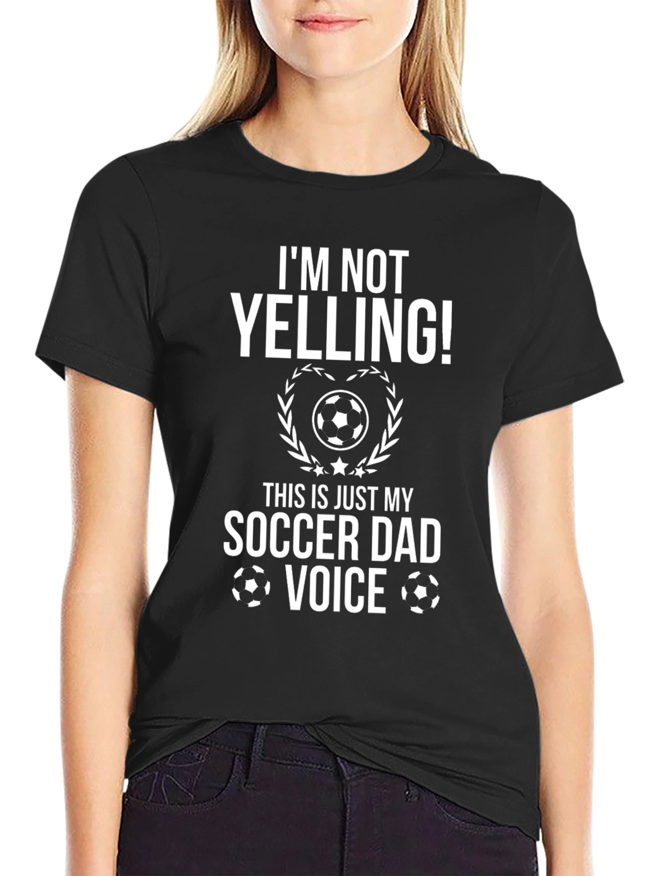 Soccer Dad Voice T-Shirt Funny Gift