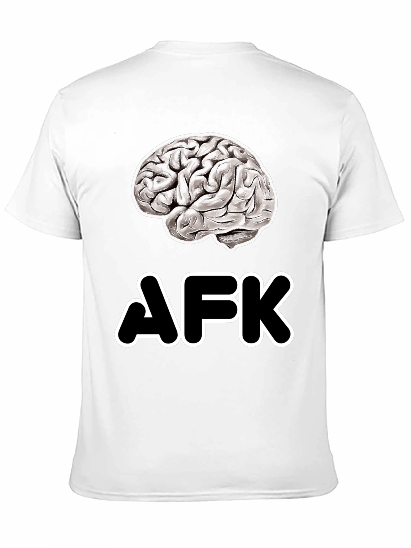 Brain AFK T-Shirt - Gamer Humor Tee