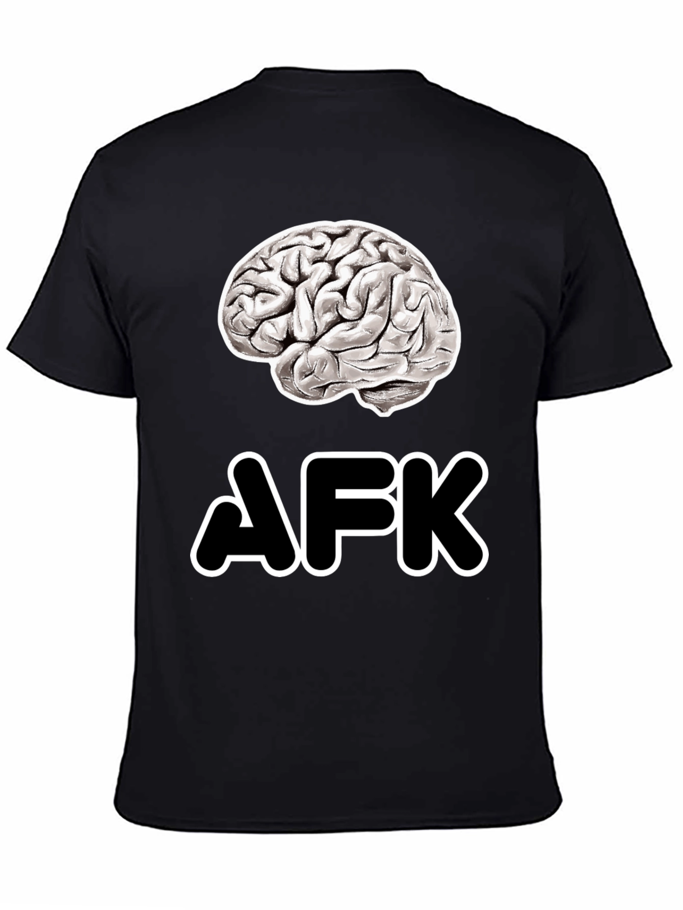 Brain AFK T-Shirt - Gamer Humor Tee